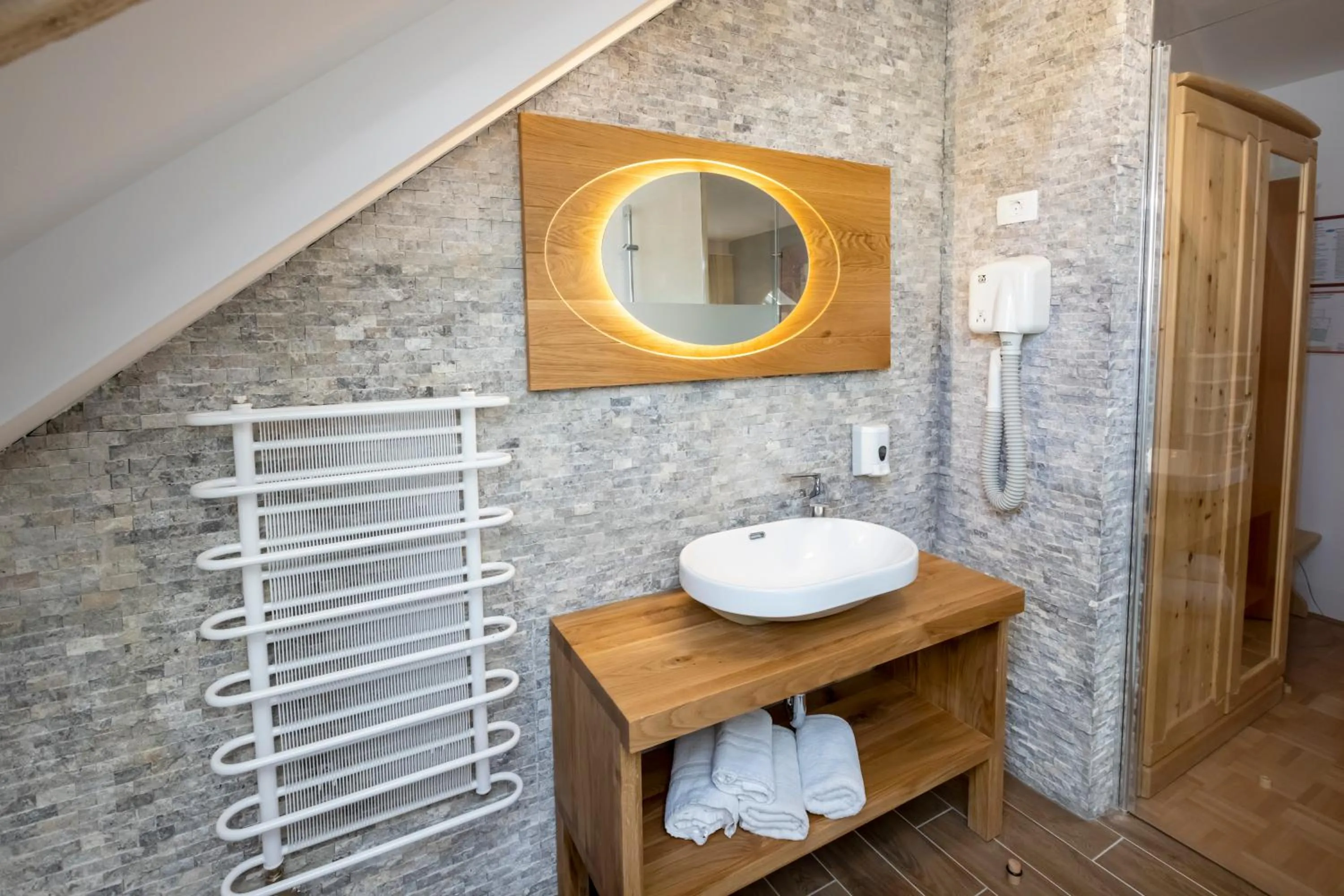 Bathroom in Art Hotel Kristal