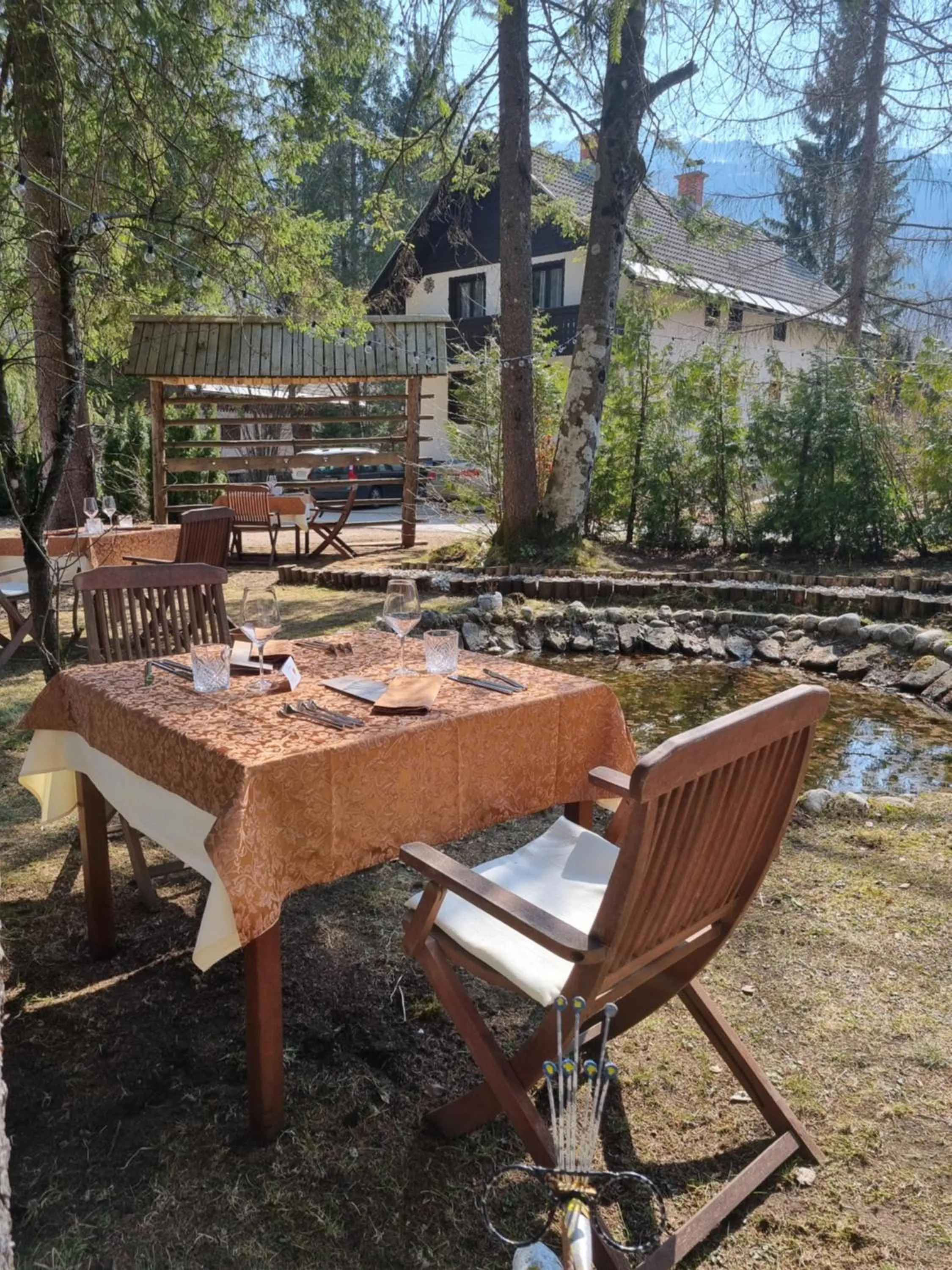 Garden in Art Hotel Kristal