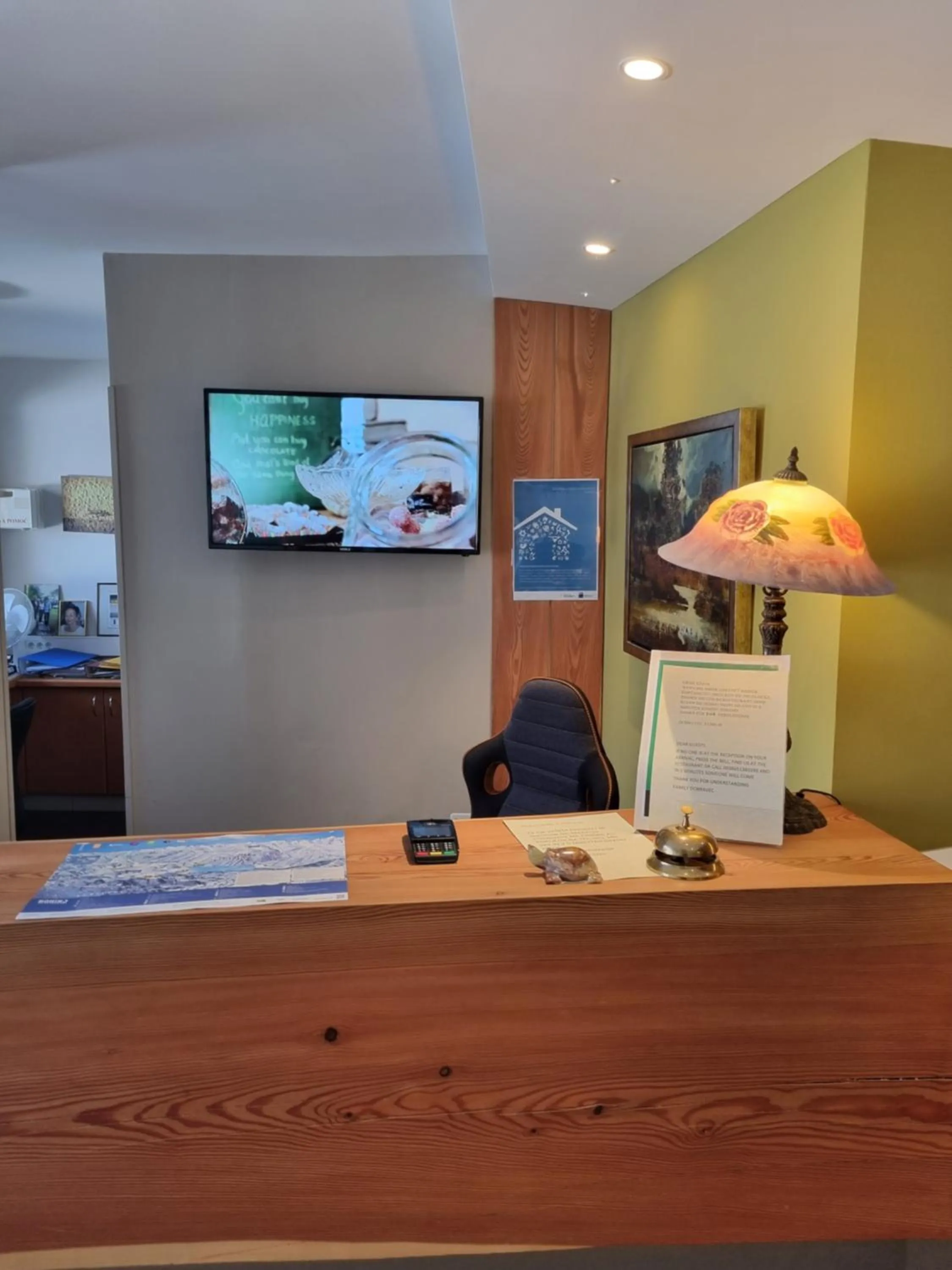 Lobby or reception in Art Hotel Kristal