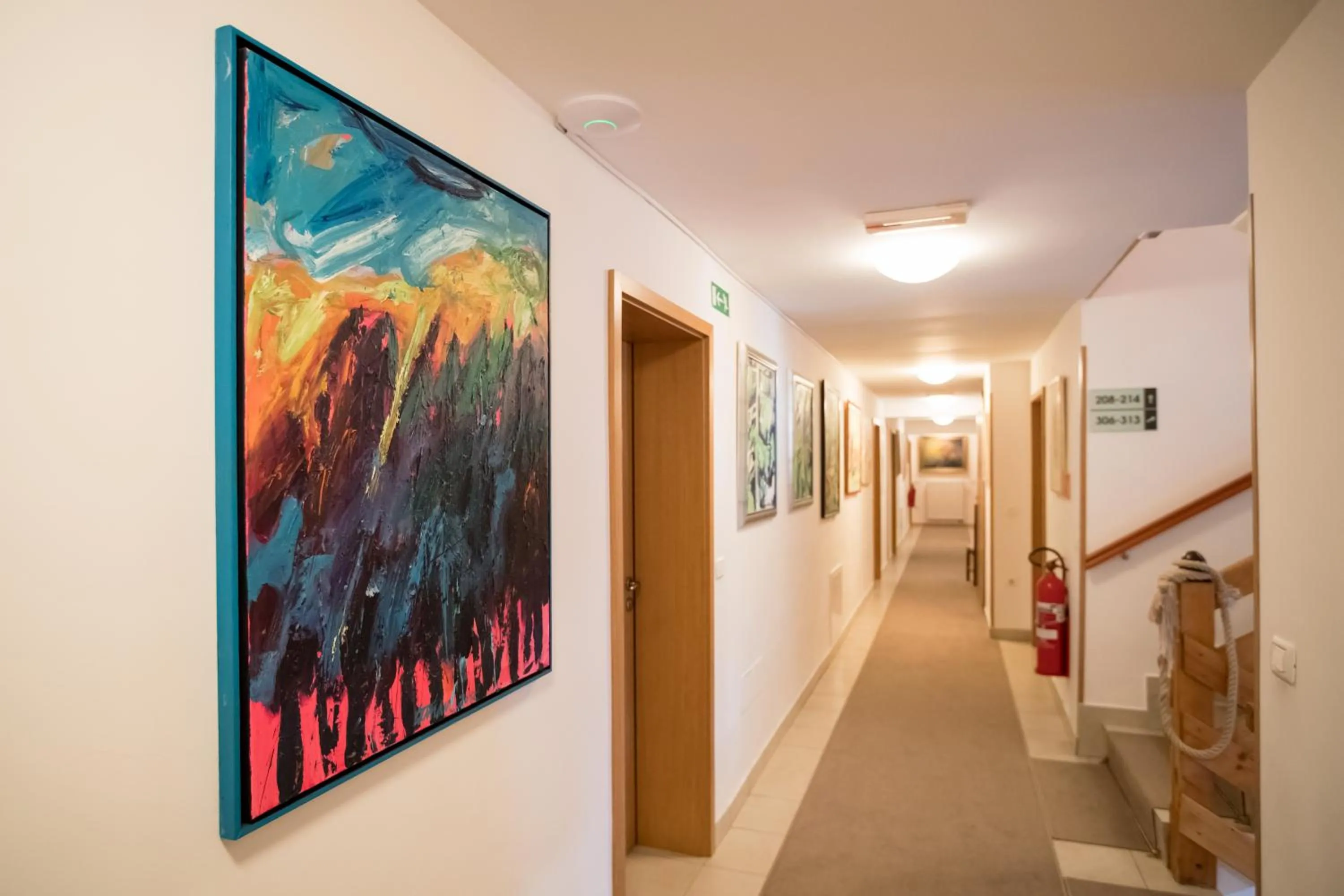 Property building in Art Hotel Kristal