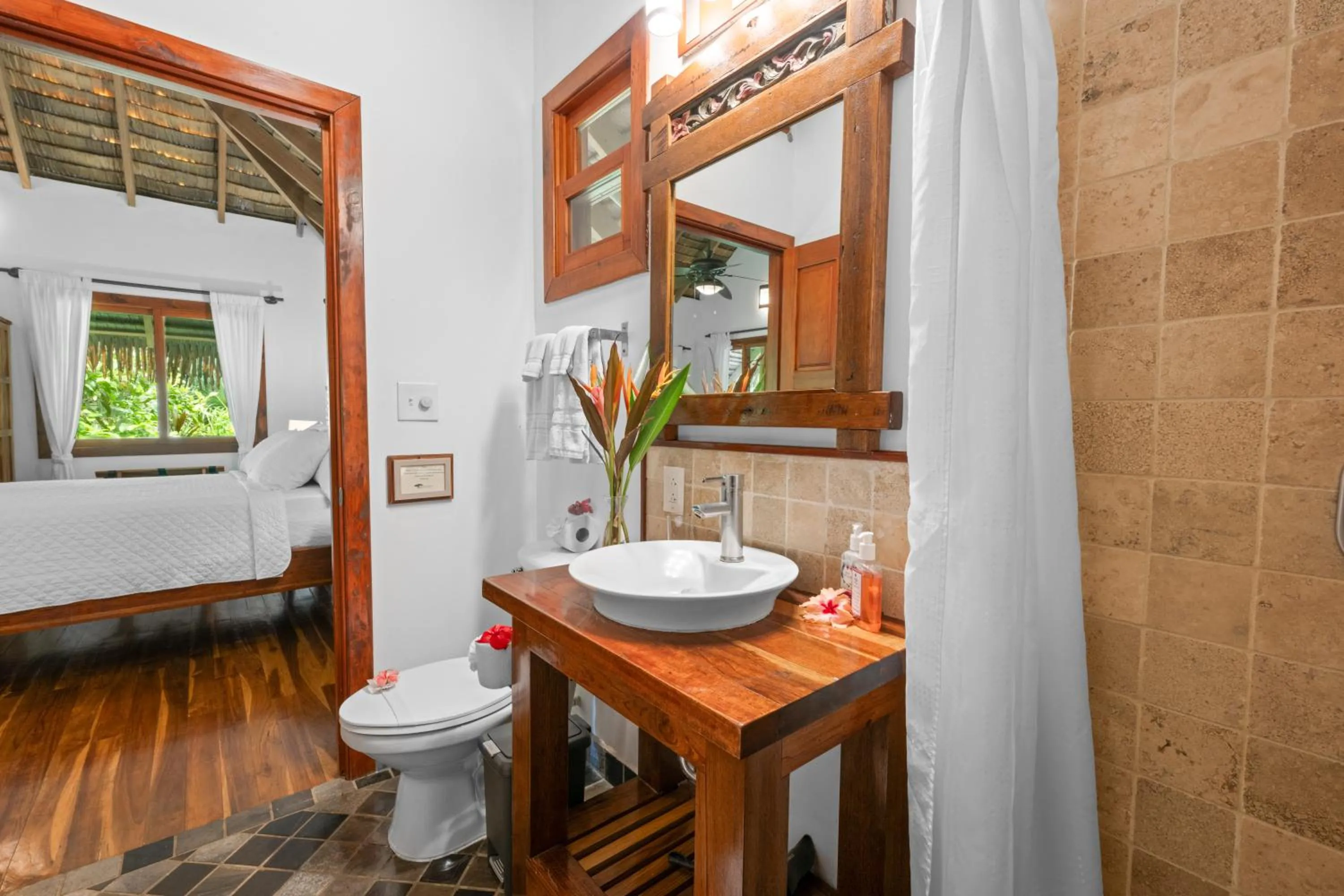 Bathroom in Copa De Arbol Beach & Rainforest Resort