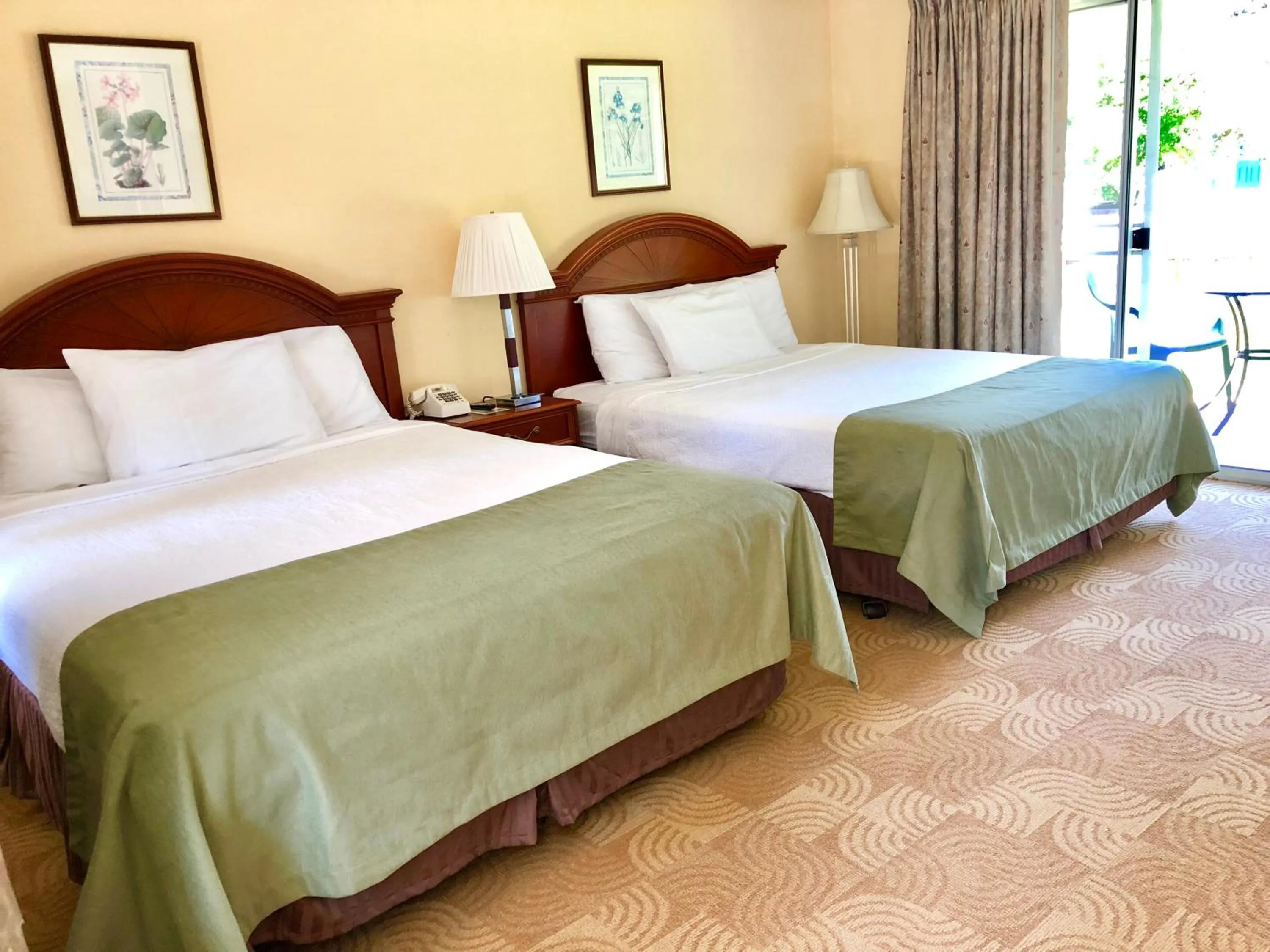 Bed in Lyn Aire Motel - Lake George
