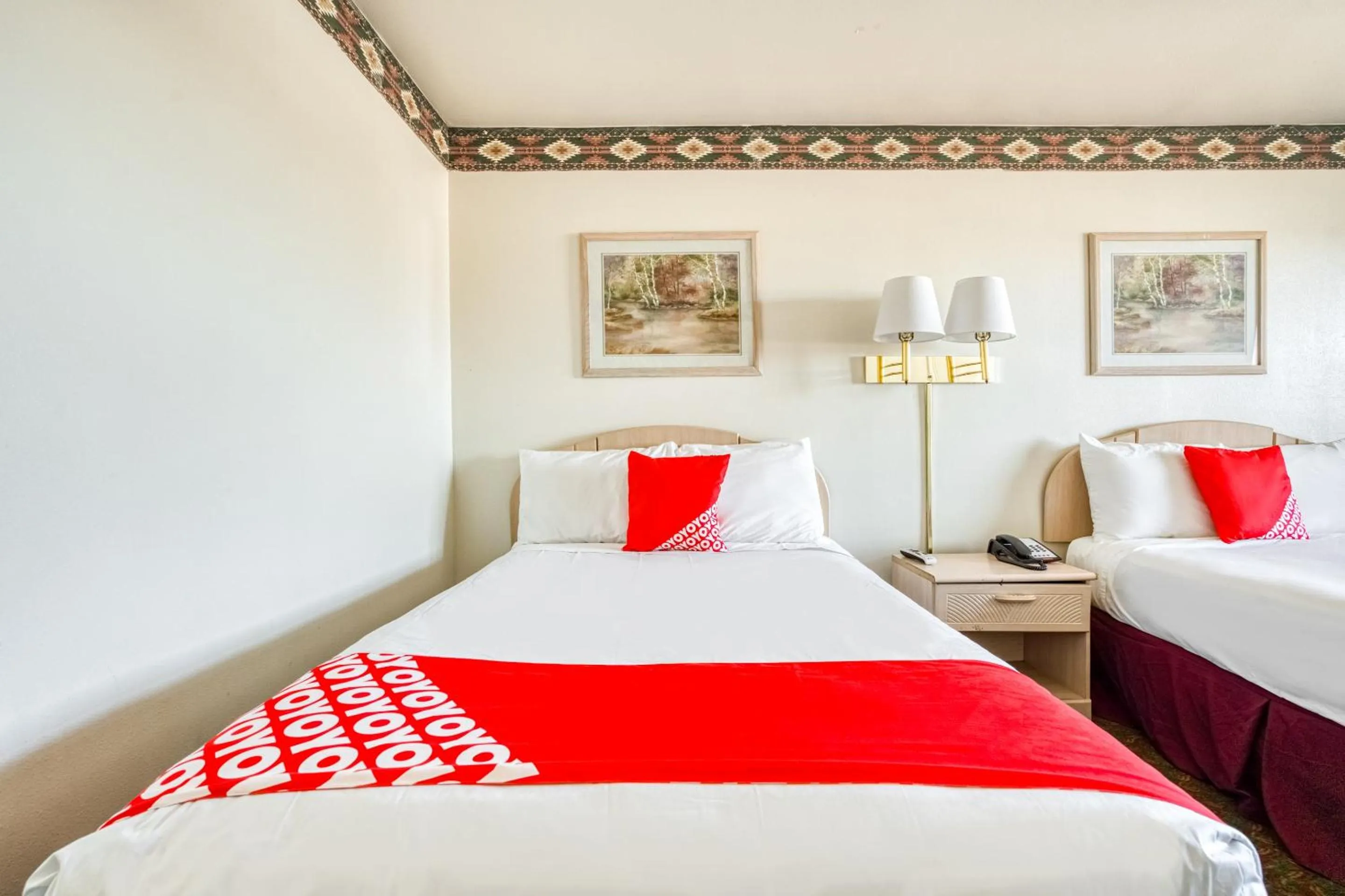 Bedroom, Bed in OYO Hotel Wichita Falls I-44 Sheppard Airforce