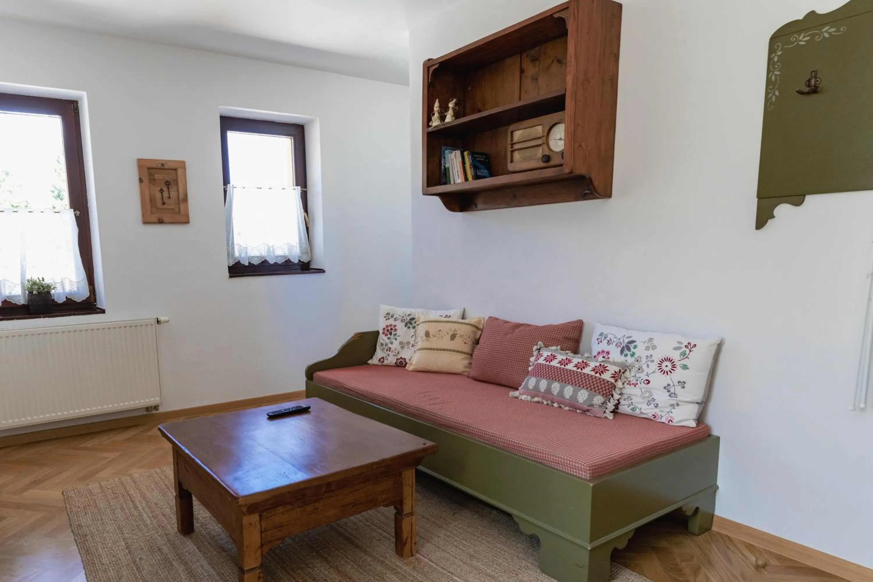 Living room in Berghi Hotel and Apartments