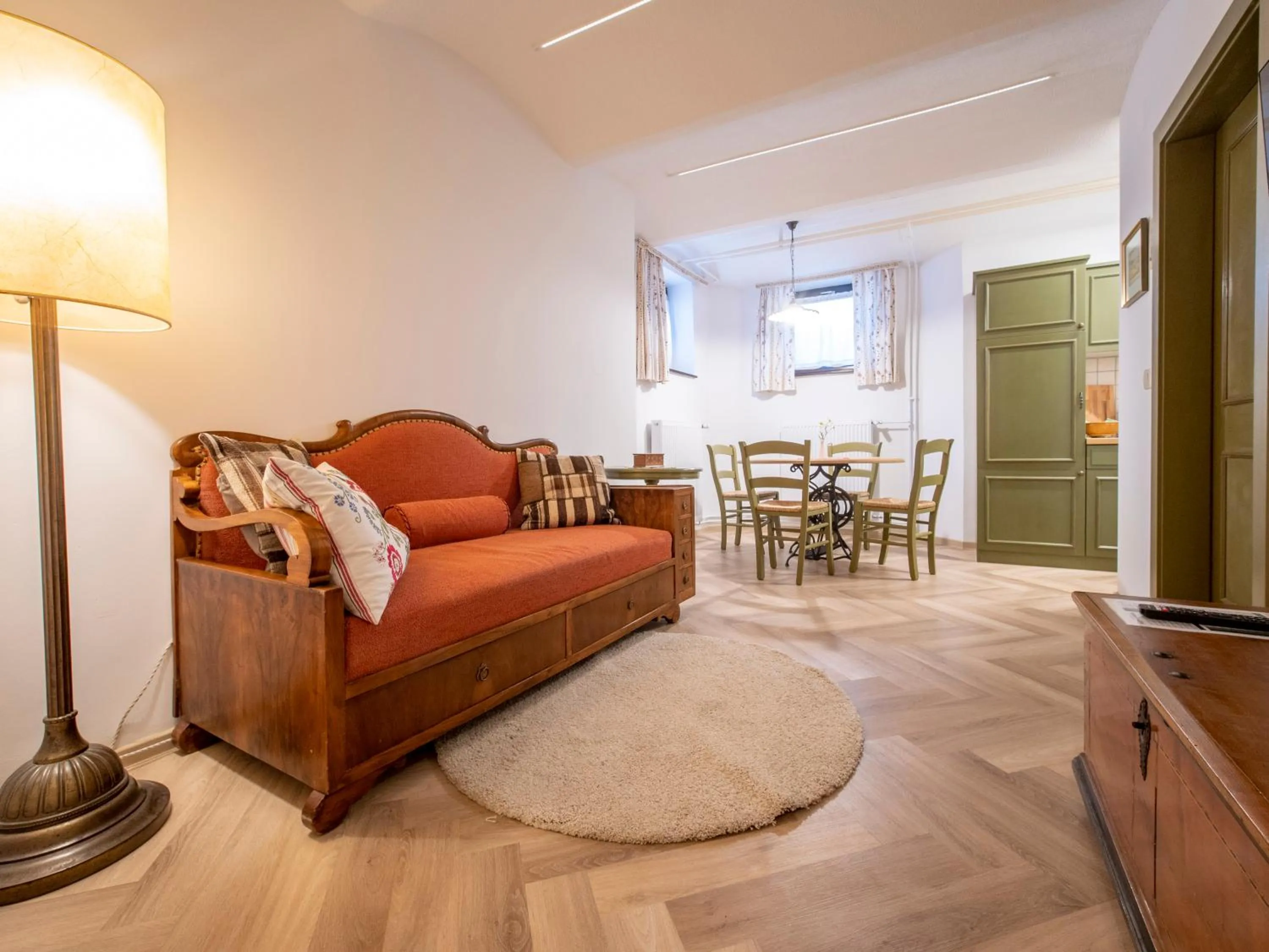 Living room in Berghi Hotel and Apartments