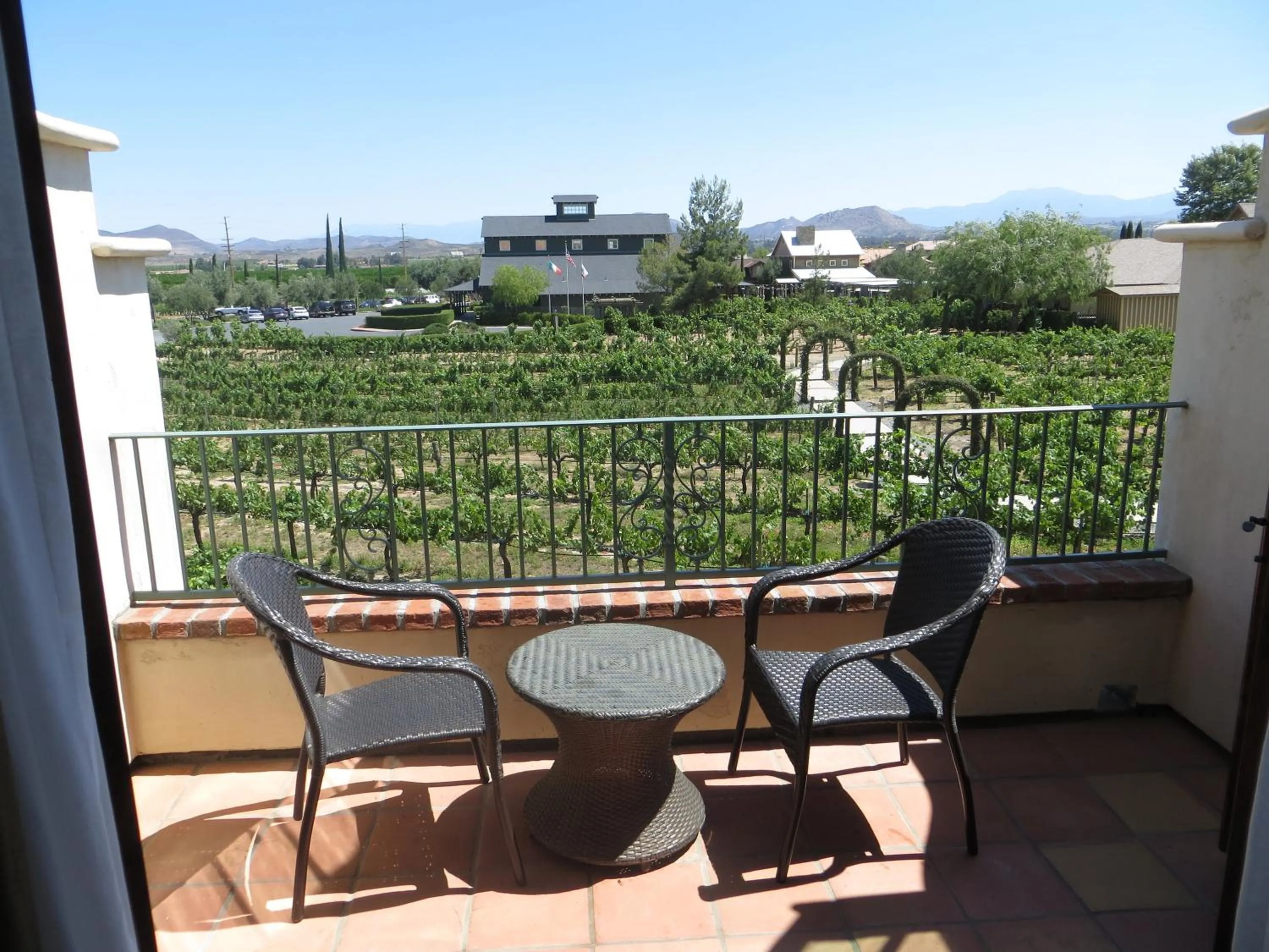 Balcony/Terrace in Ponte Vineyard Inn