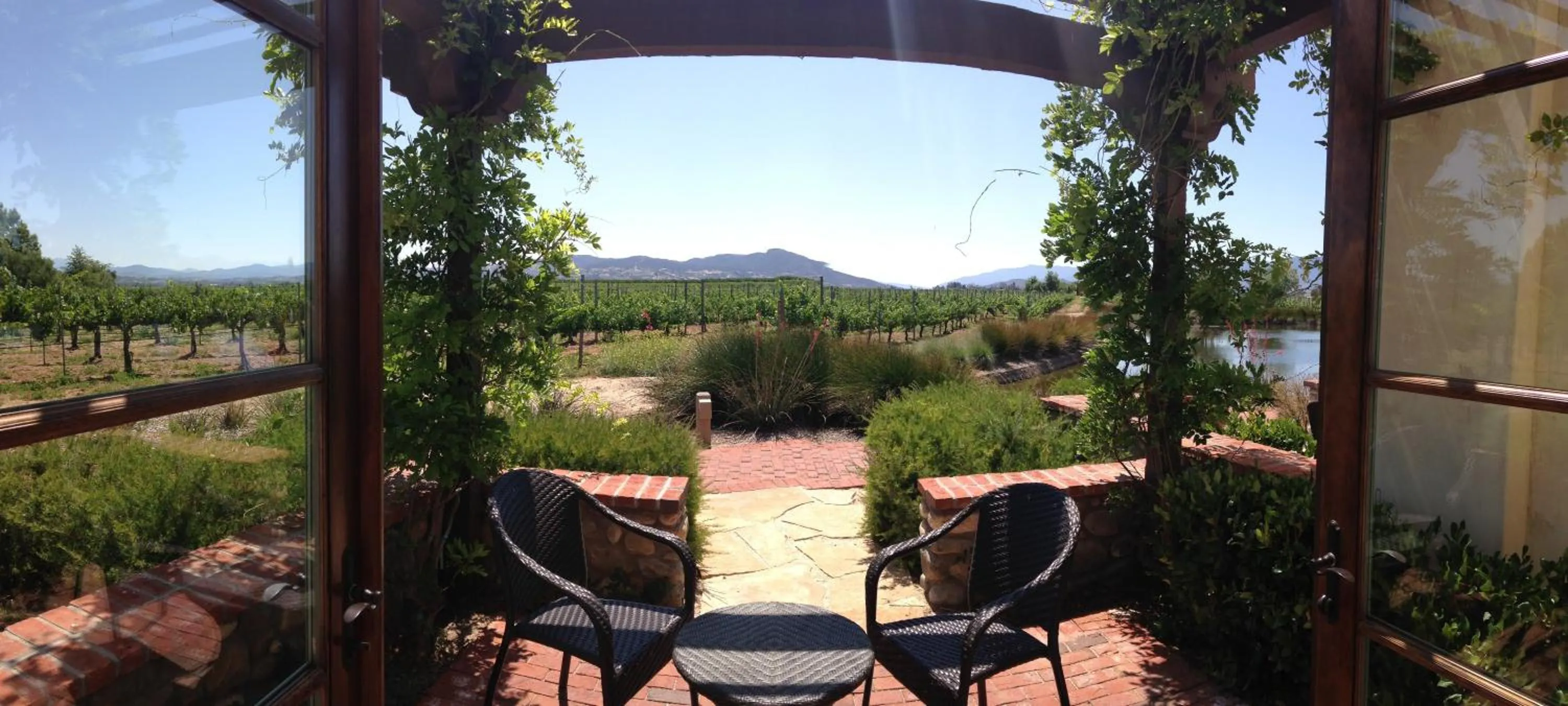 Mountain view in Ponte Vineyard Inn