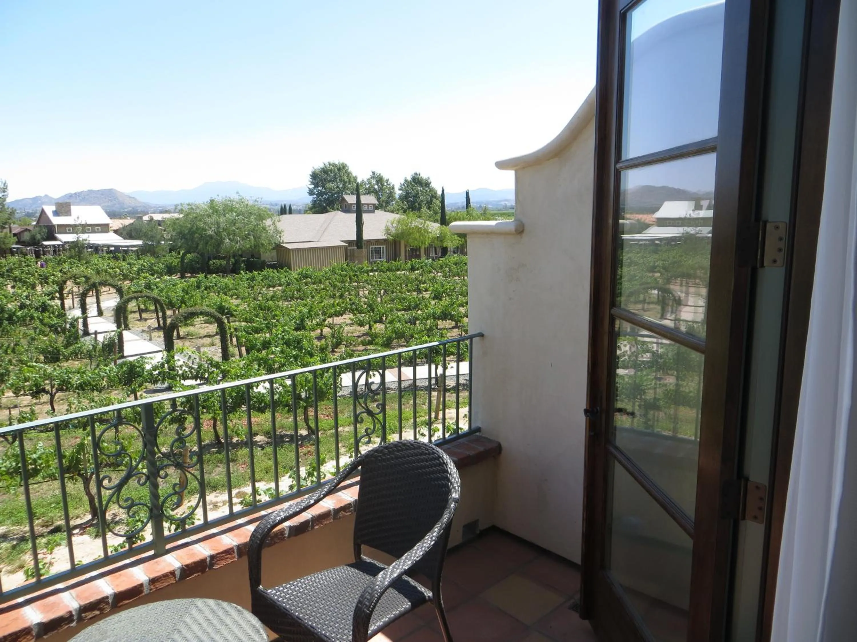 Balcony/Terrace in Ponte Vineyard Inn