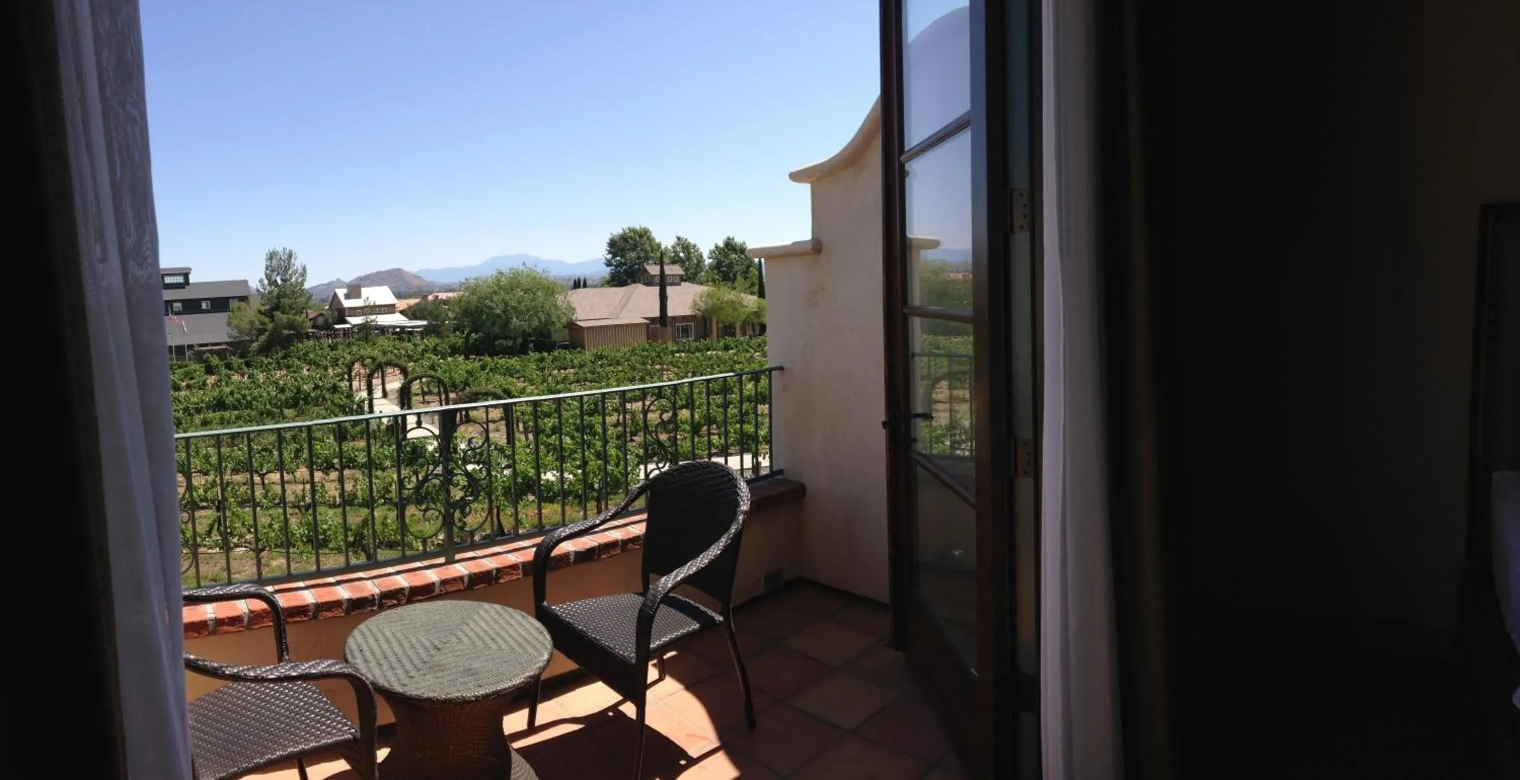 Balcony/Terrace in Ponte Vineyard Inn