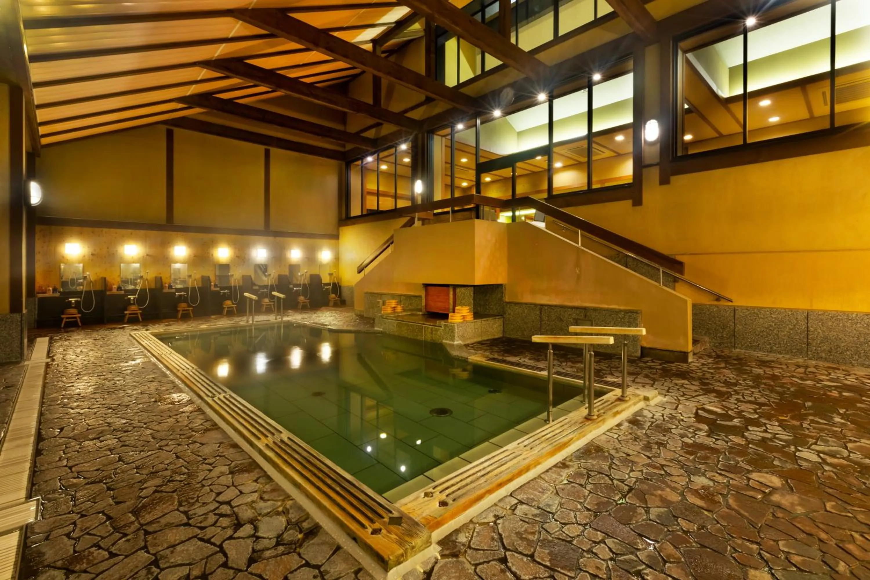 Hot Spring Bath in Yuzanso