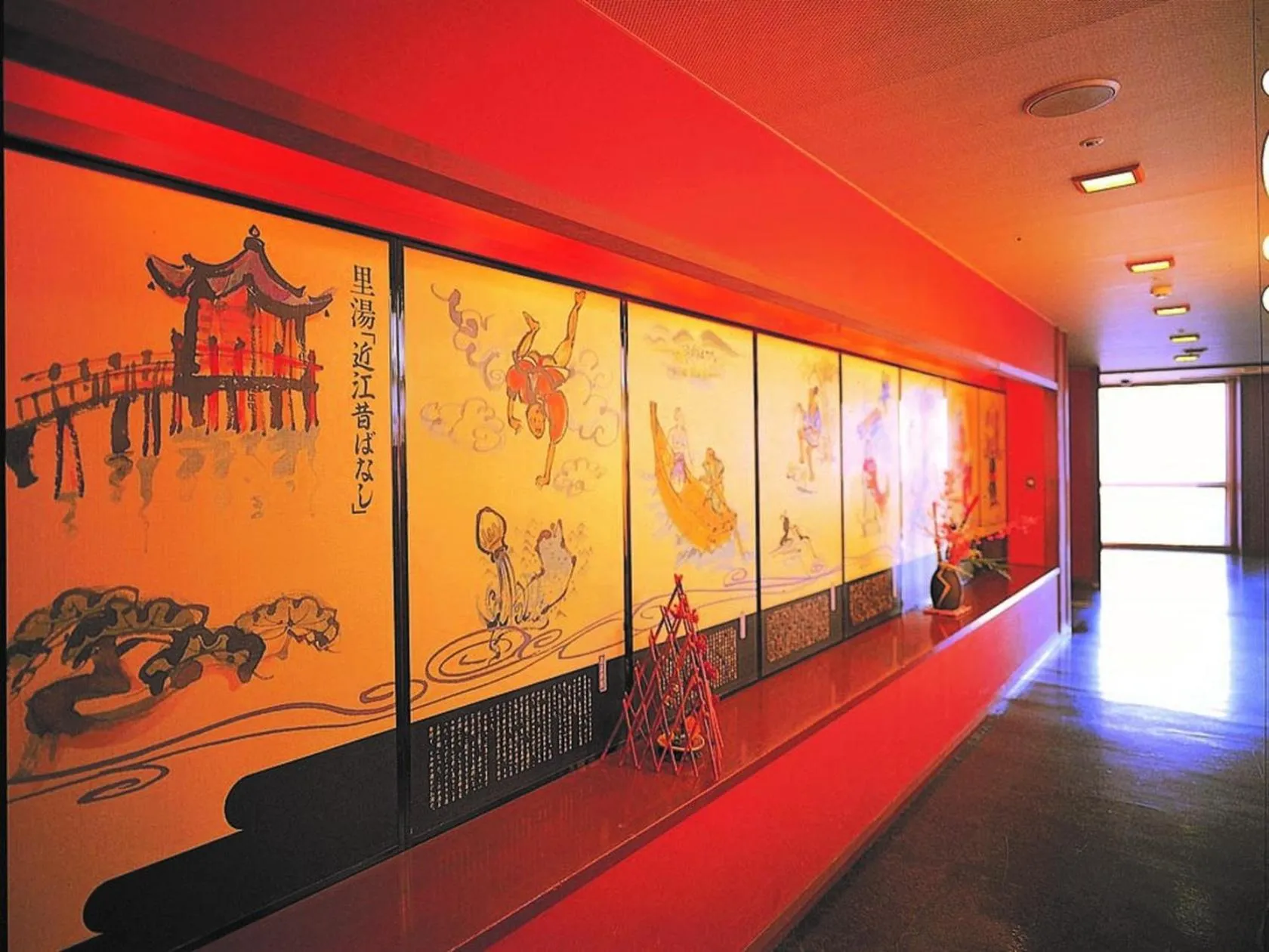 Decorative detail in Yuzanso