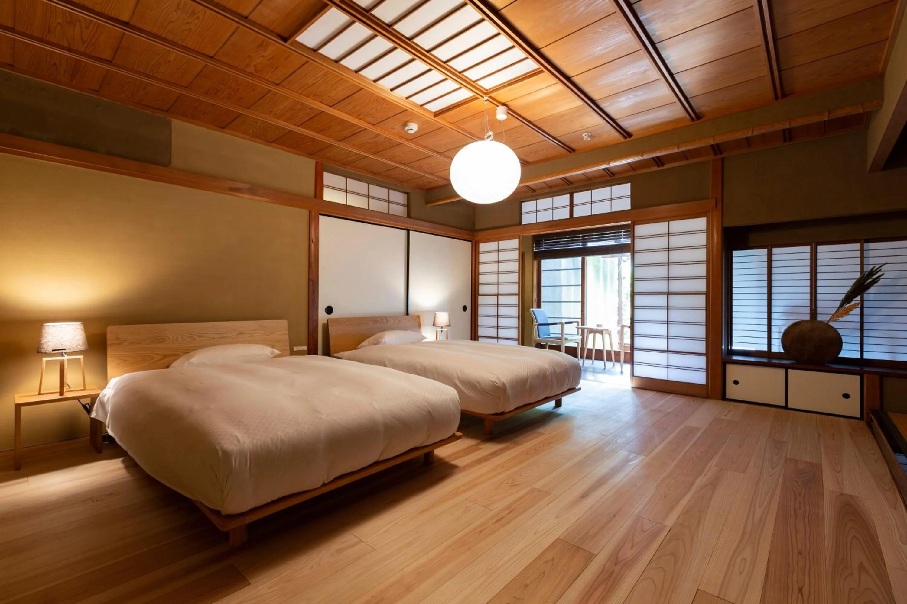 Photo of the whole room, Bed in NIPPONIA HOTEL NARA NARAMACHI