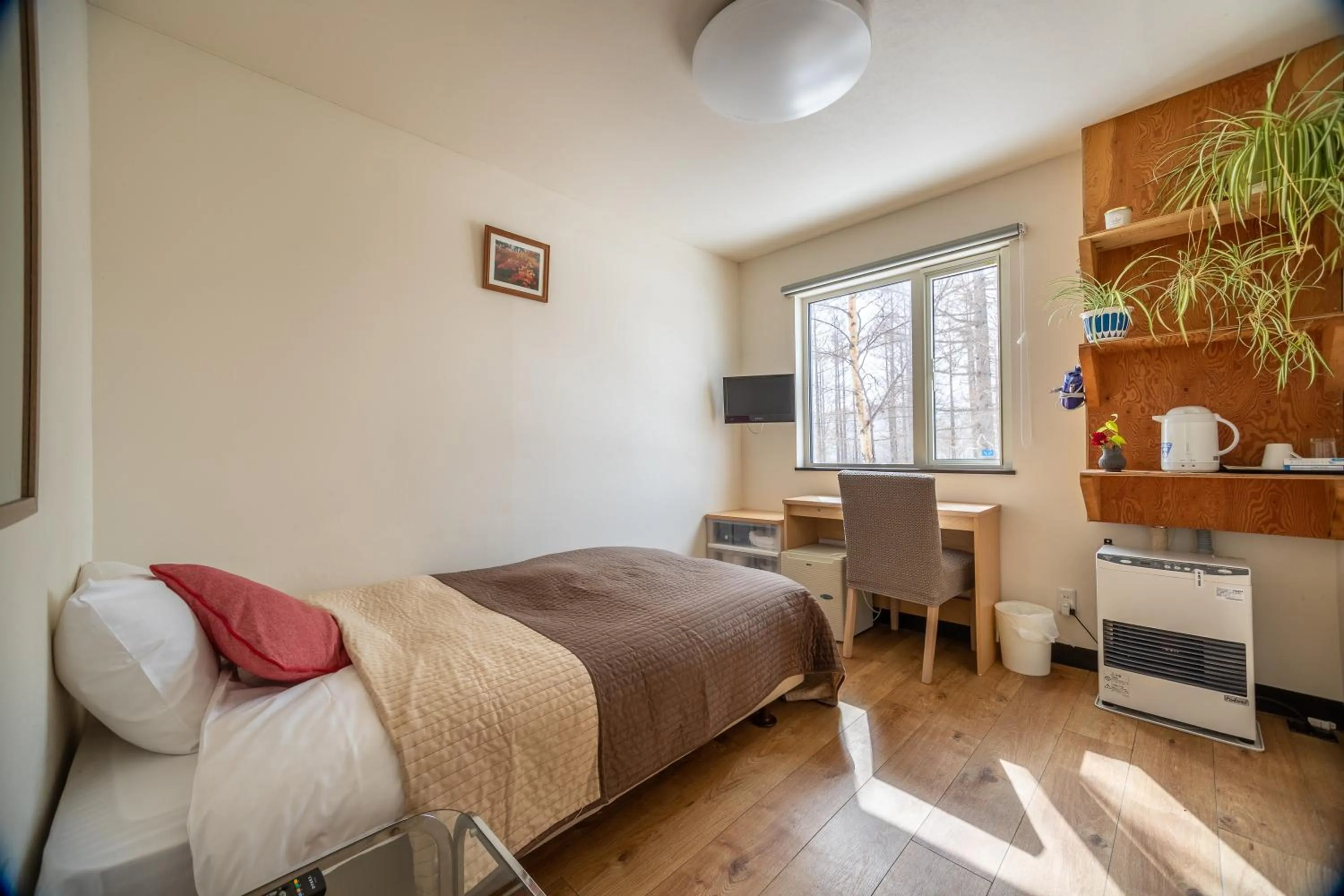 Photo of the whole room, Bed in Lodge Romulus