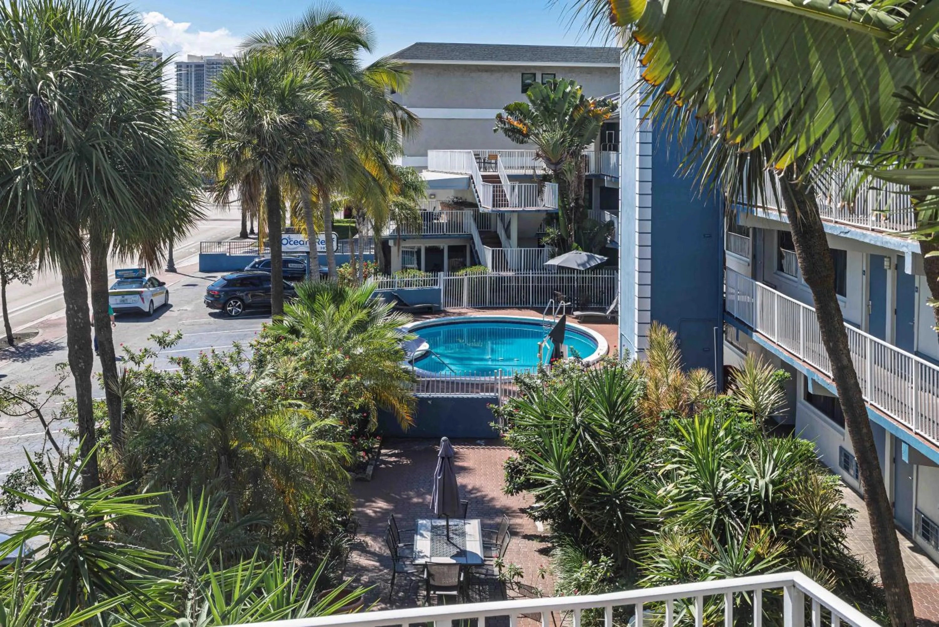 Garden view in Ocean Reef Hotel