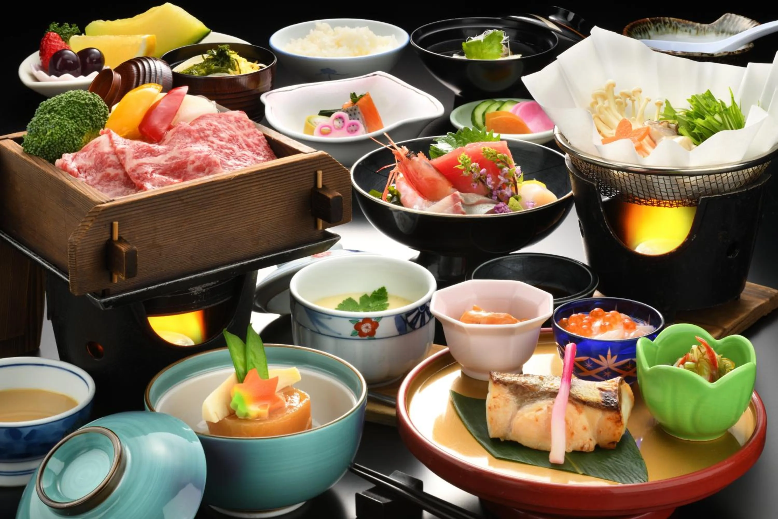 Dinner in Hotel Daimatsuso