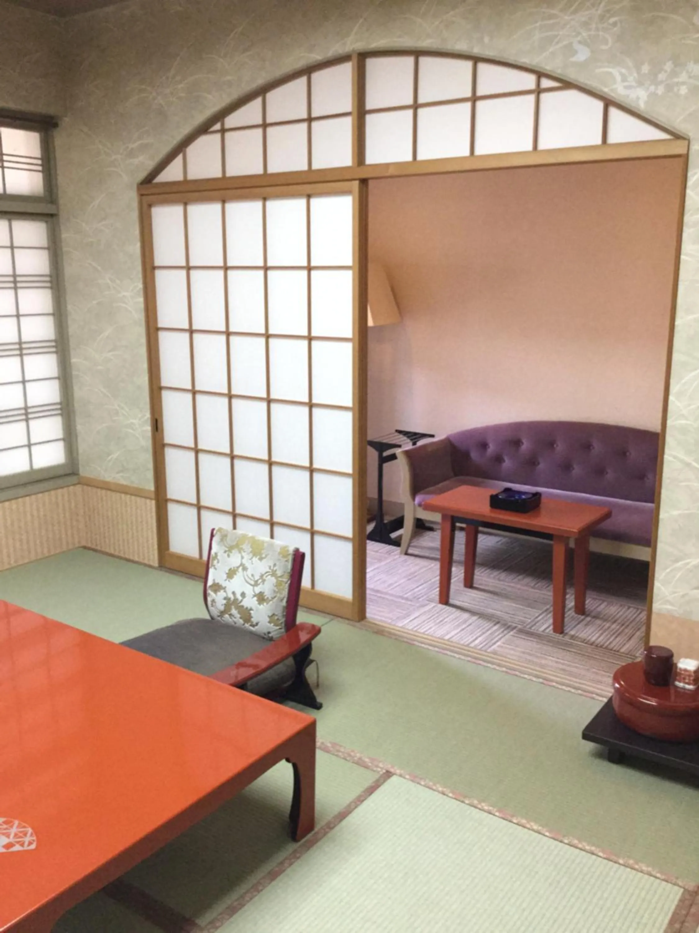 Seating area in Kinugawa Park Hotels