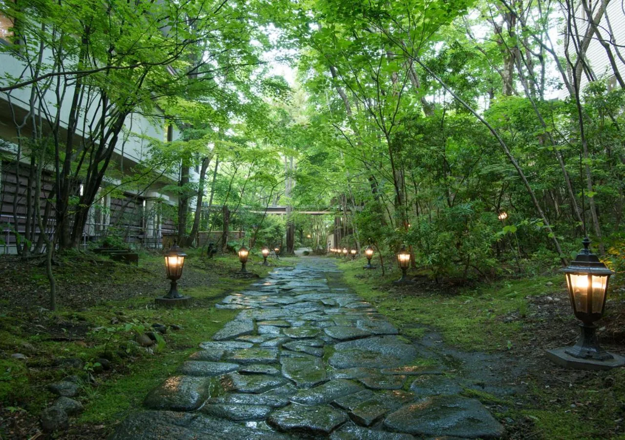 Garden in Kinugawa Park Hotels