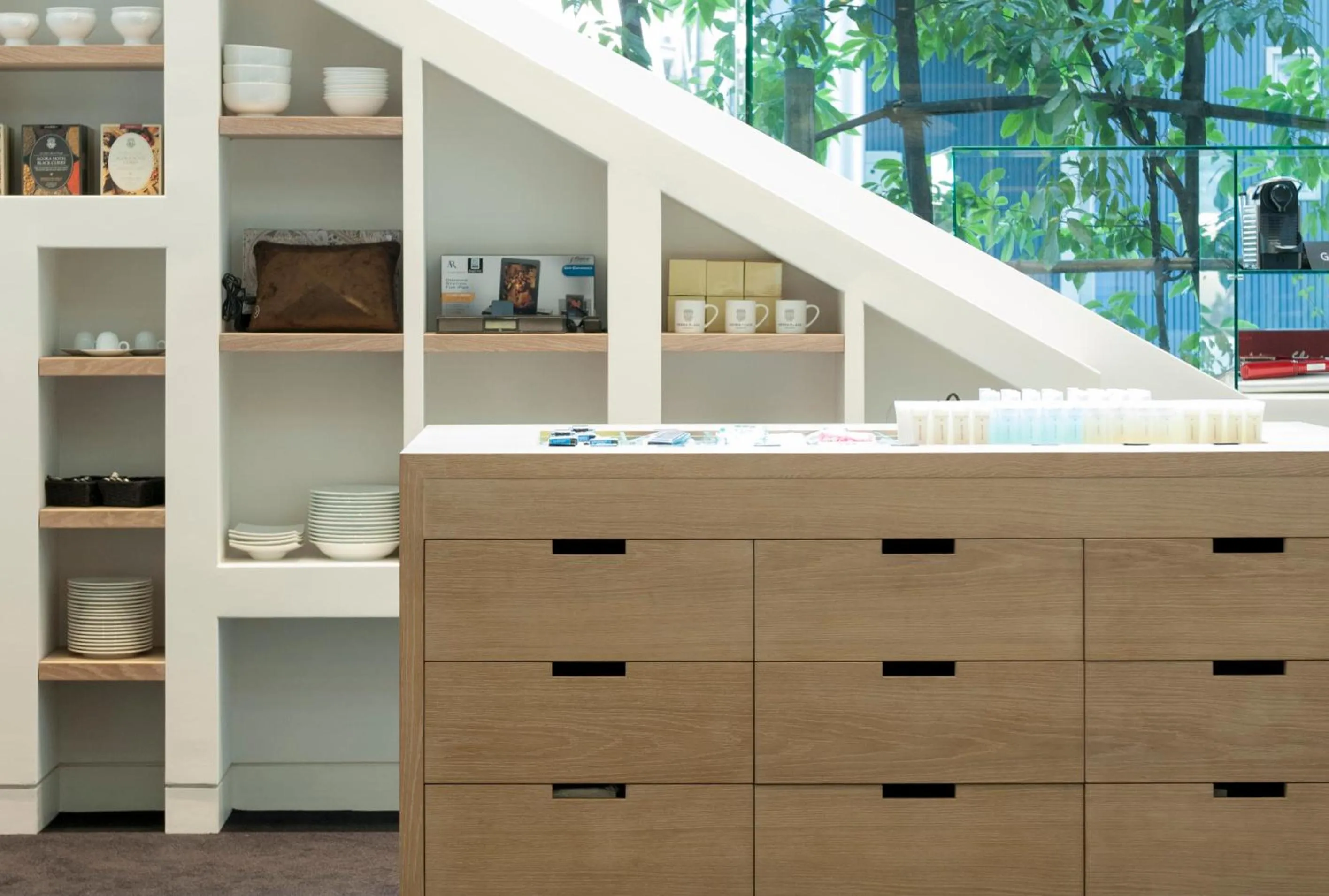 On-site shops in Agora Place Tokyo Asakusa