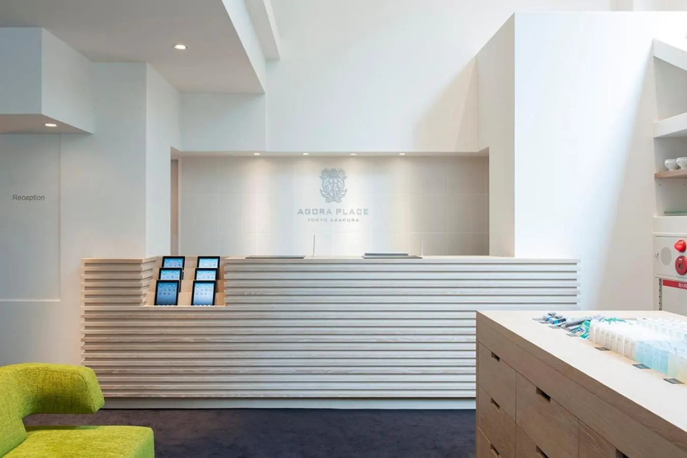 Lobby or reception in Agora Place Tokyo Asakusa
