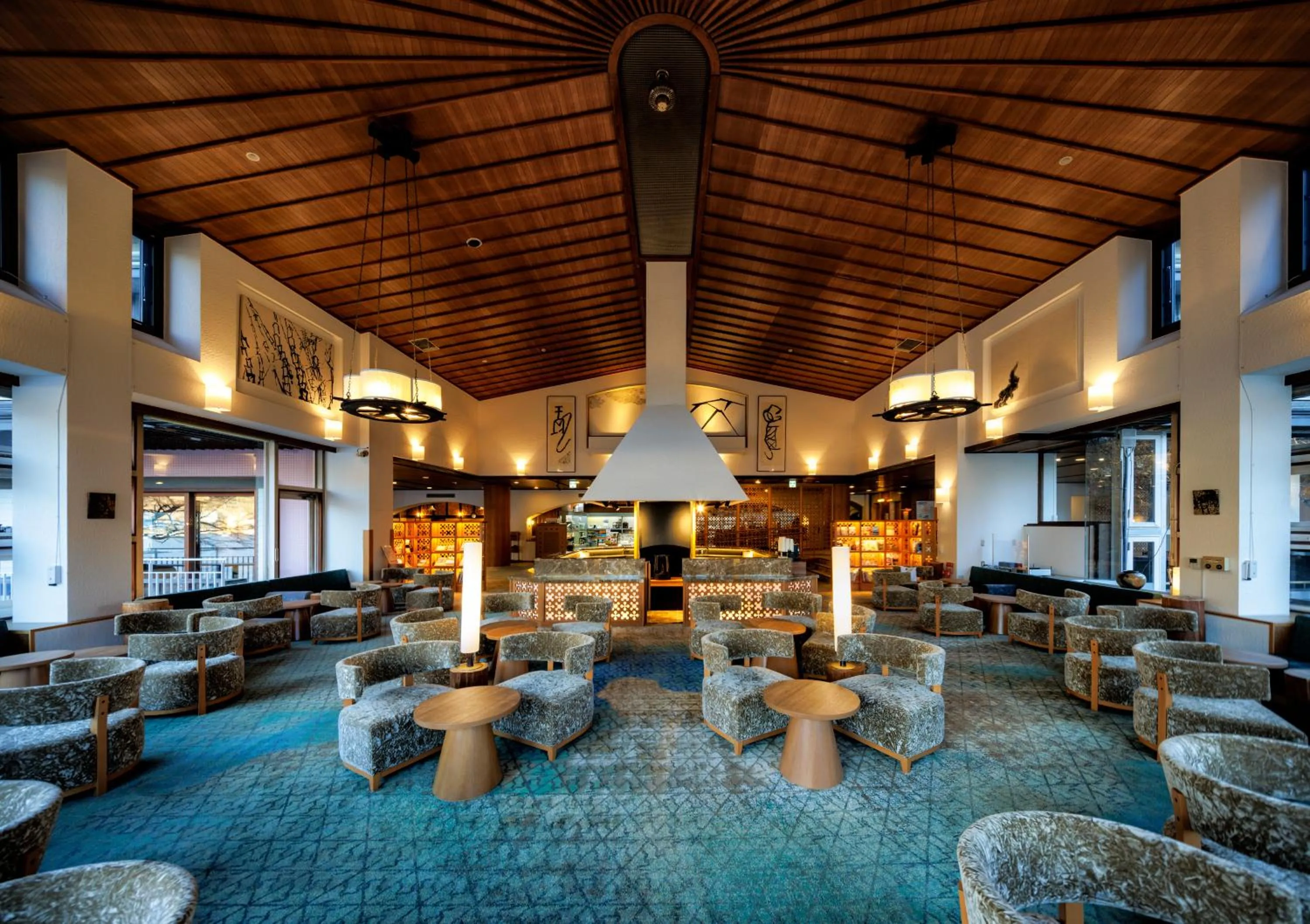 Lounge or bar in Fuji Lake Hotel