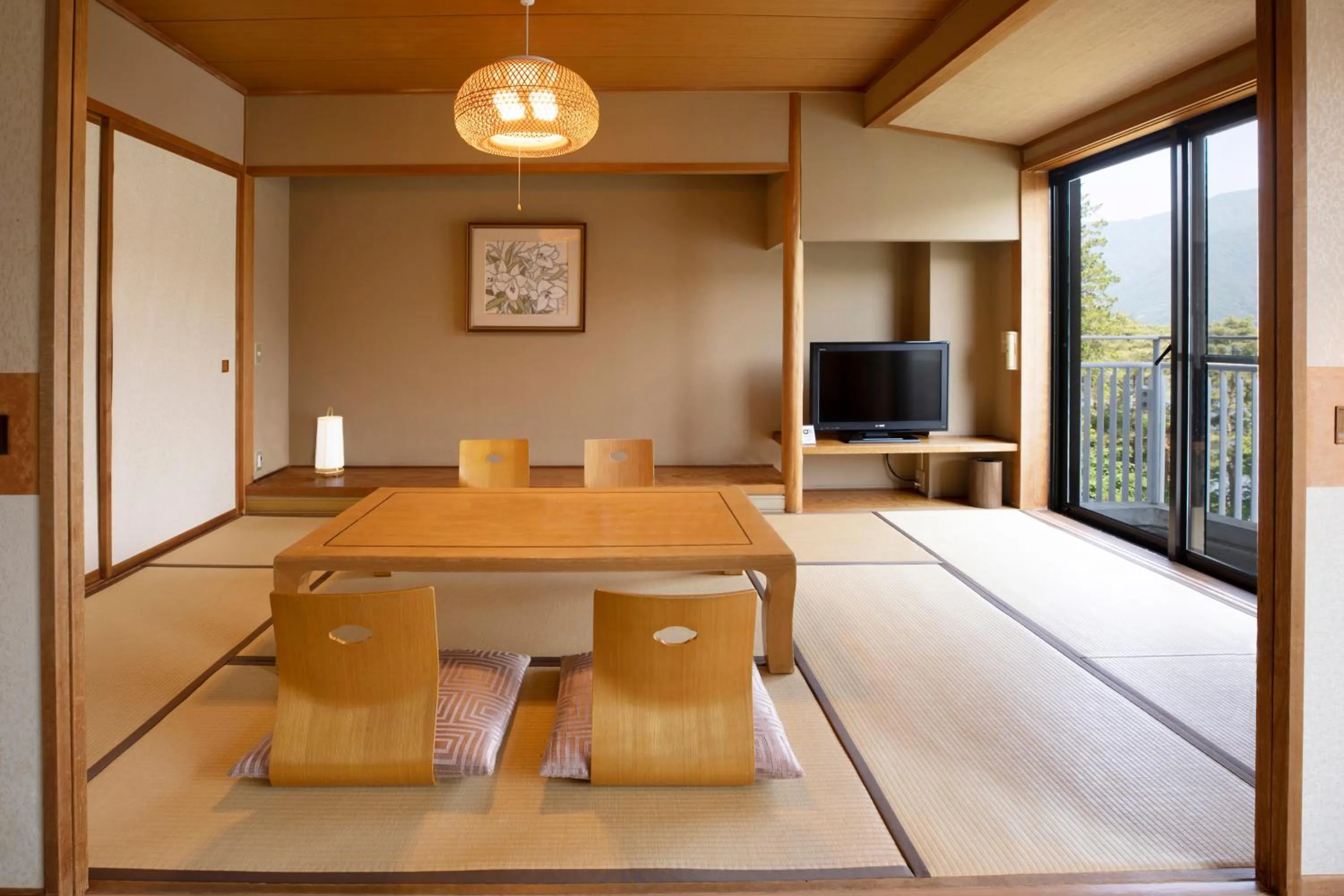 Living room in Fuji Lake Hotel