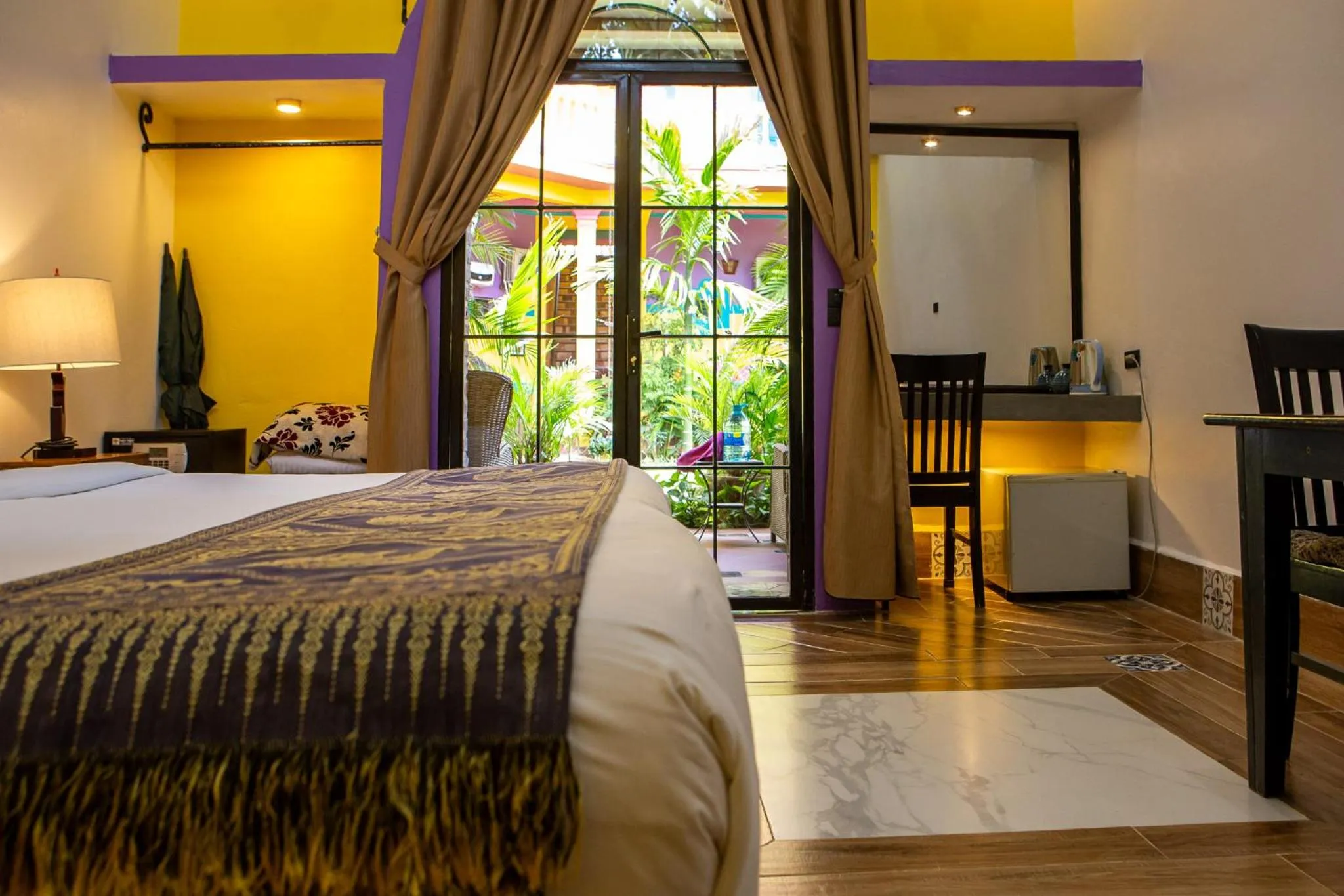 Bed in Phong Nha Farmstay