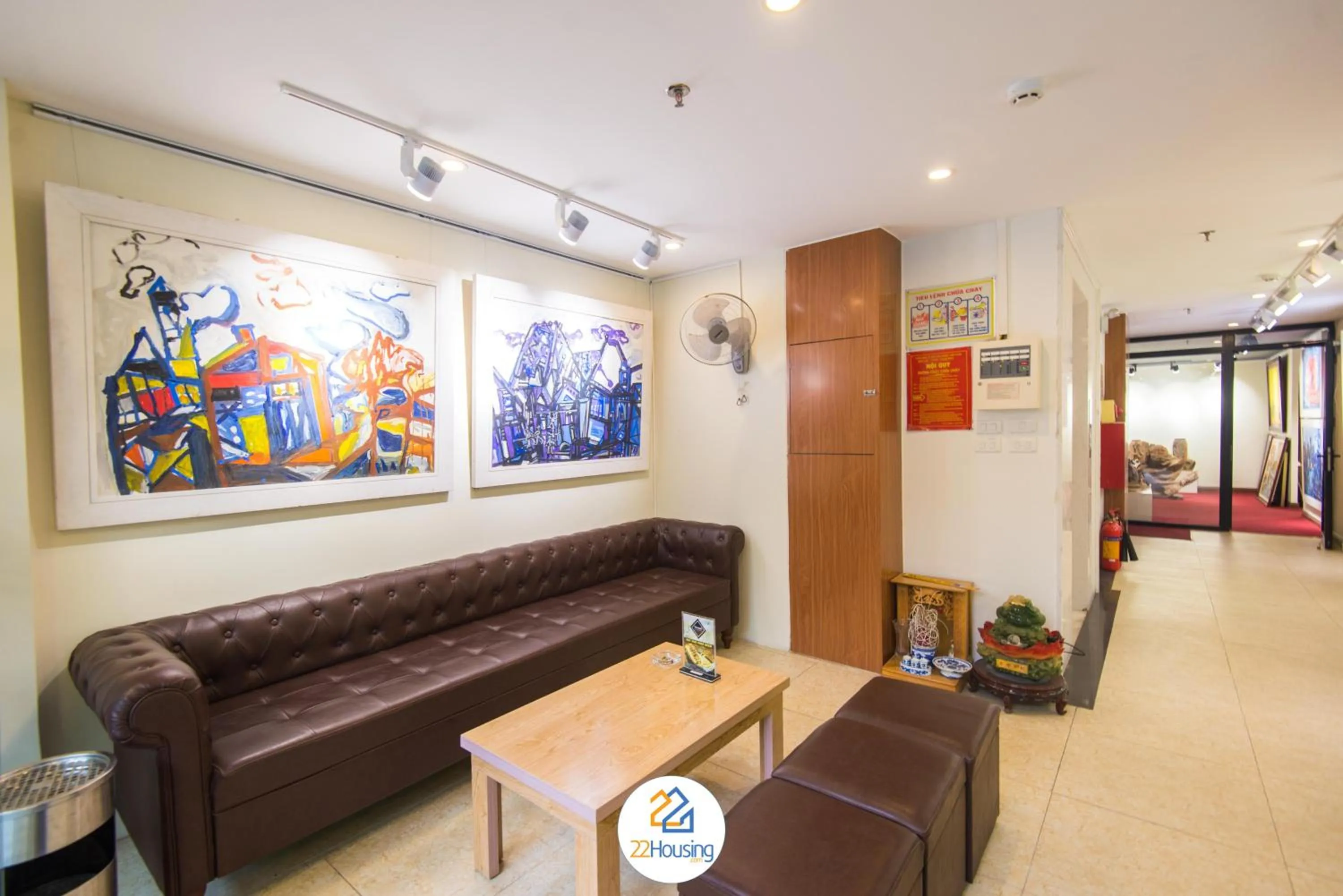 Living room in 22Housing luxury Hotel & Residence 39 Linh Lang