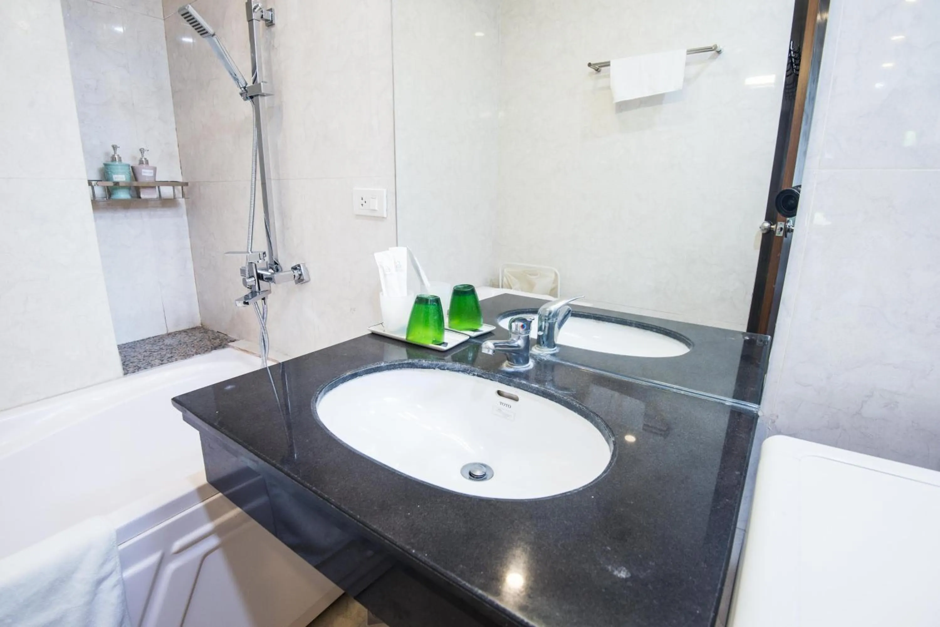 Bathroom in 22Housing luxury Hotel & Residence 39 Linh Lang