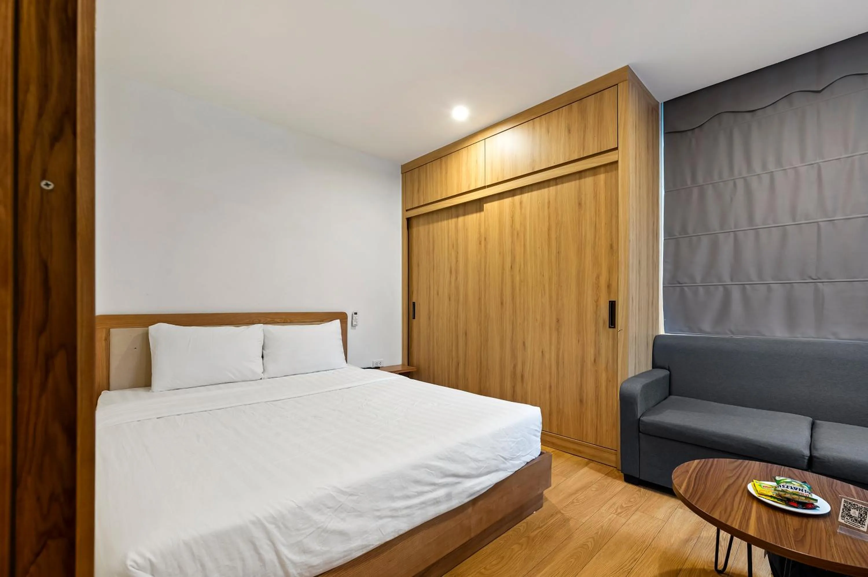 Bed in 22Housing luxury Hotel & Residence 39 Linh Lang