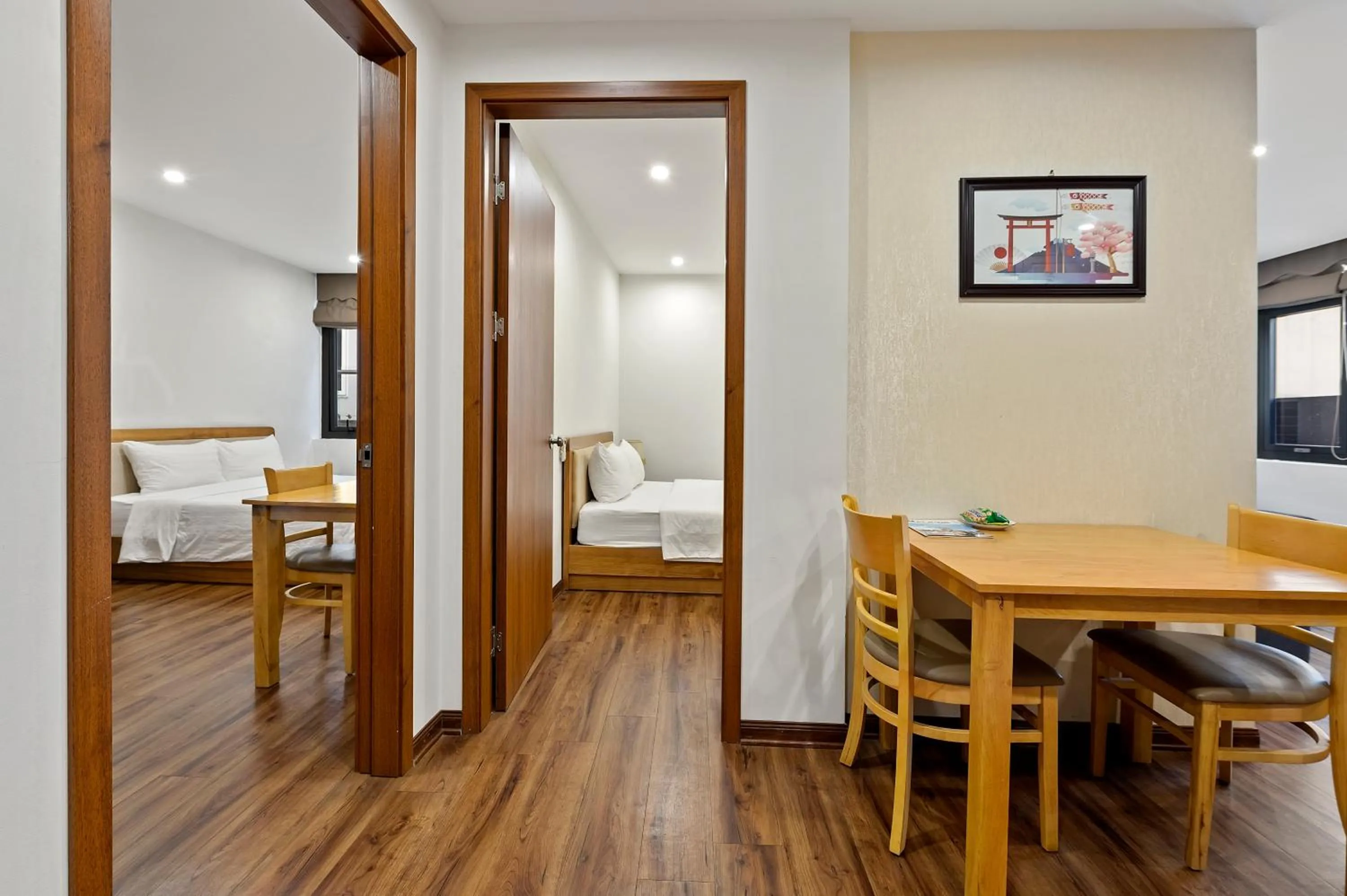 Bed in 22Housing luxury Hotel & Residence 39 Linh Lang