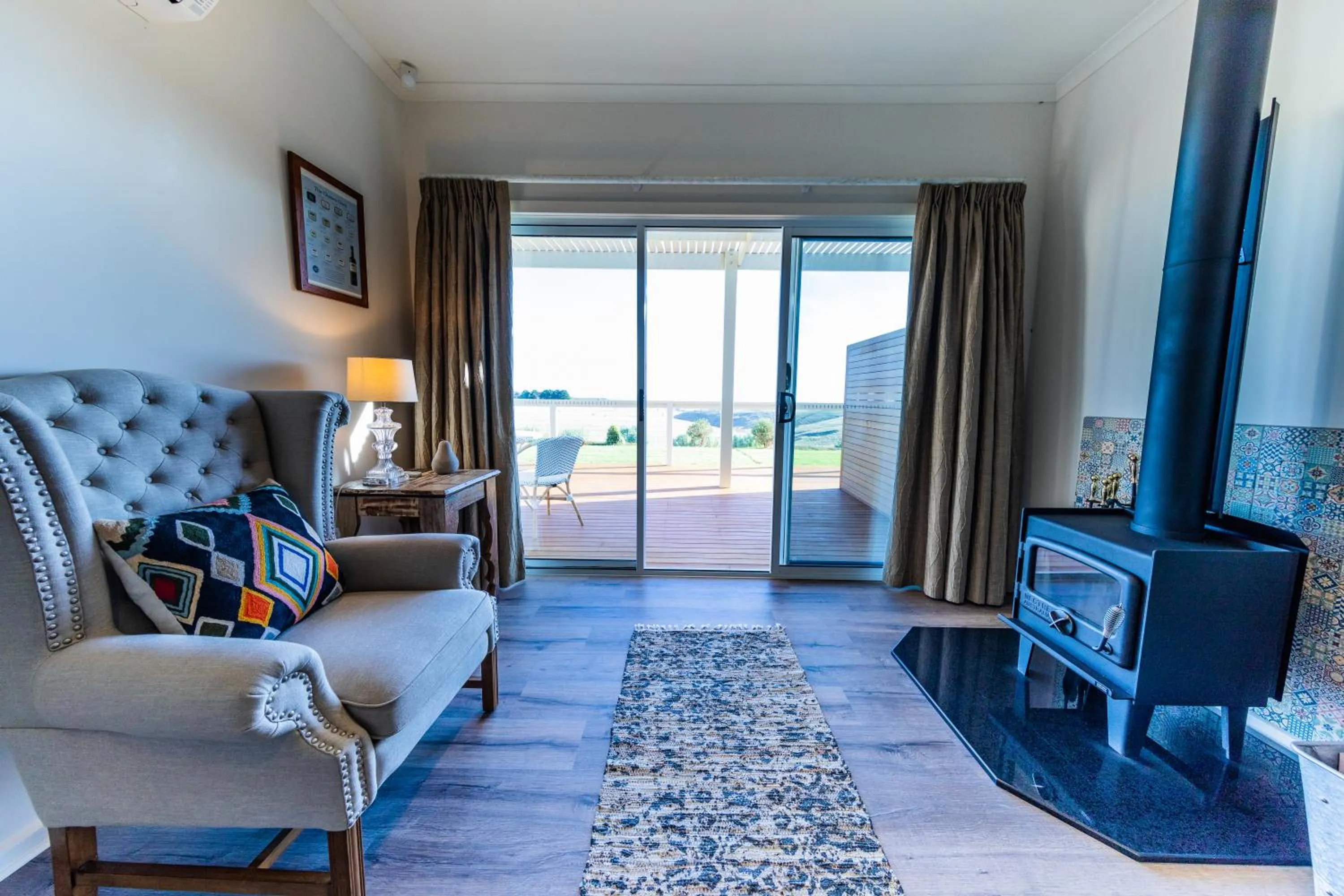 Living room in Coastal Lodge