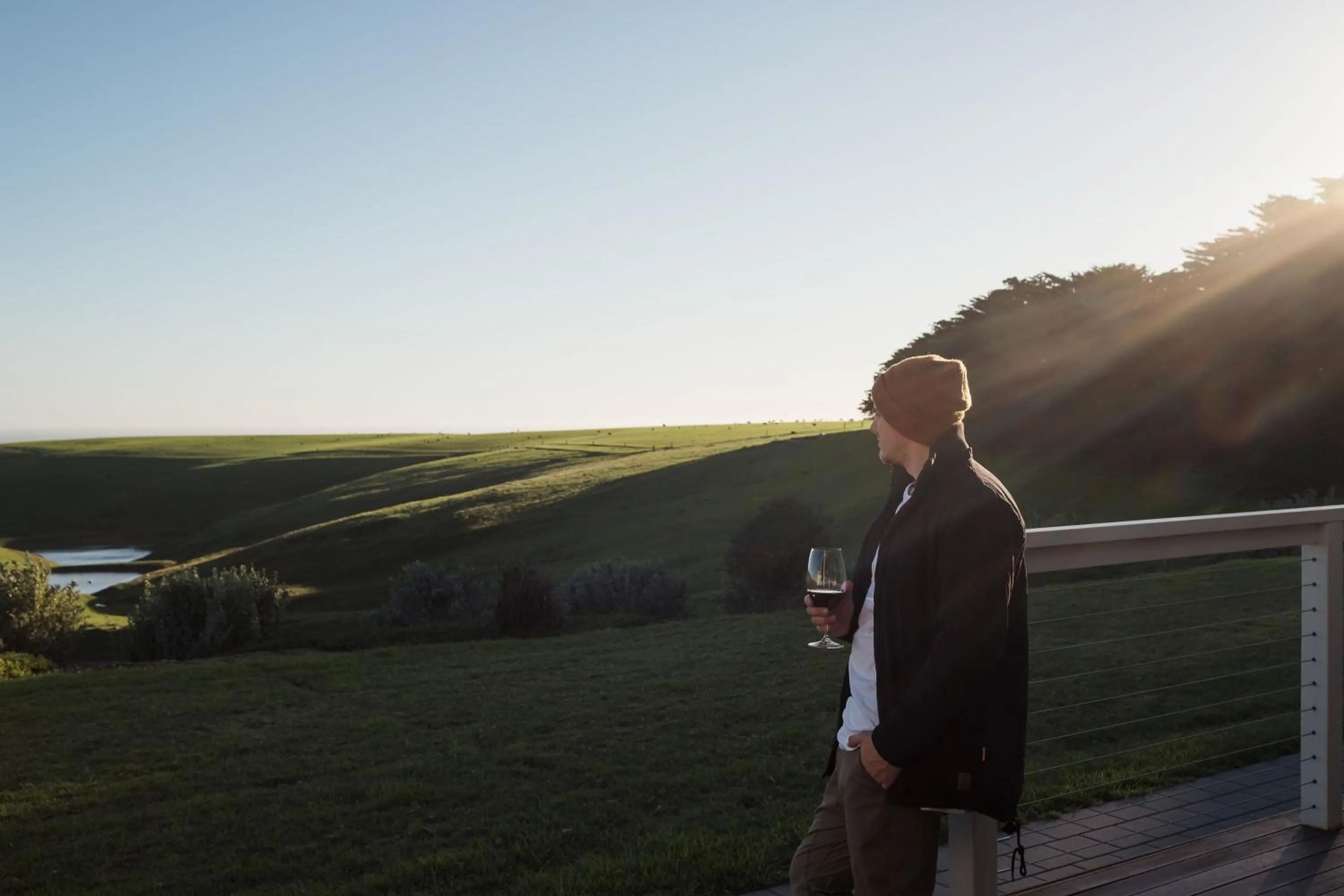 Sunset in Coastal Lodge