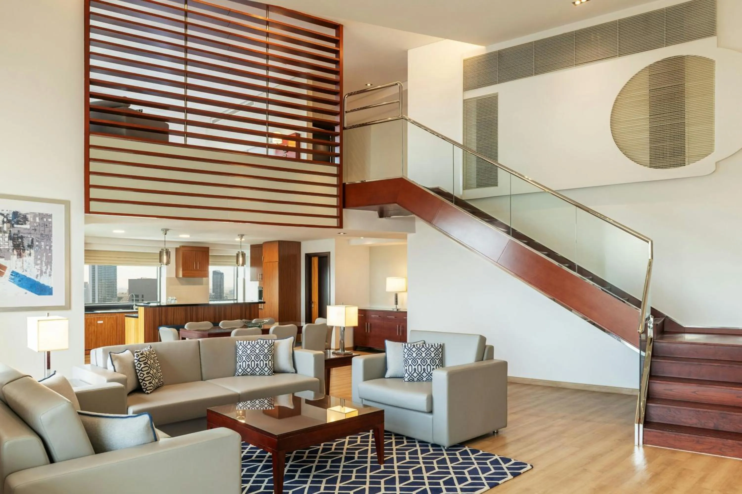 Living room in Sheraton The Walk, Dubai