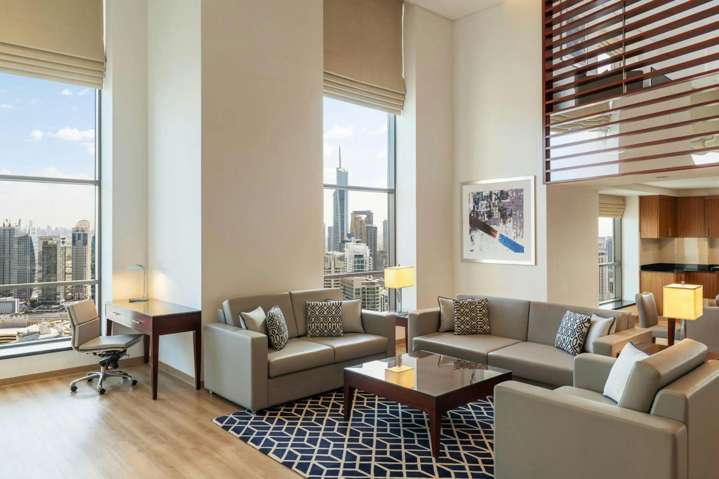 Living room in Sheraton The Walk, Dubai