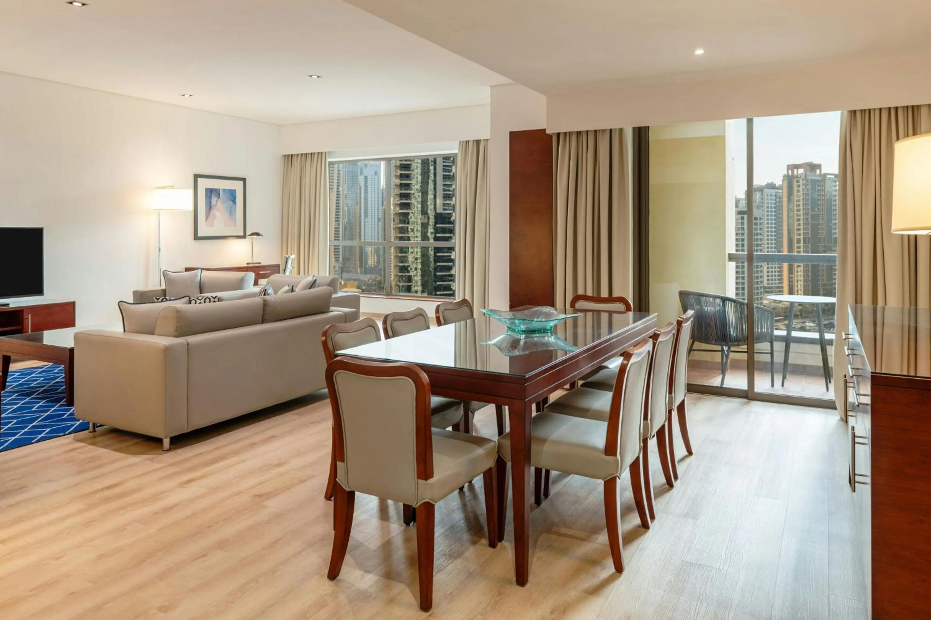 Living room in Sheraton The Walk, Dubai