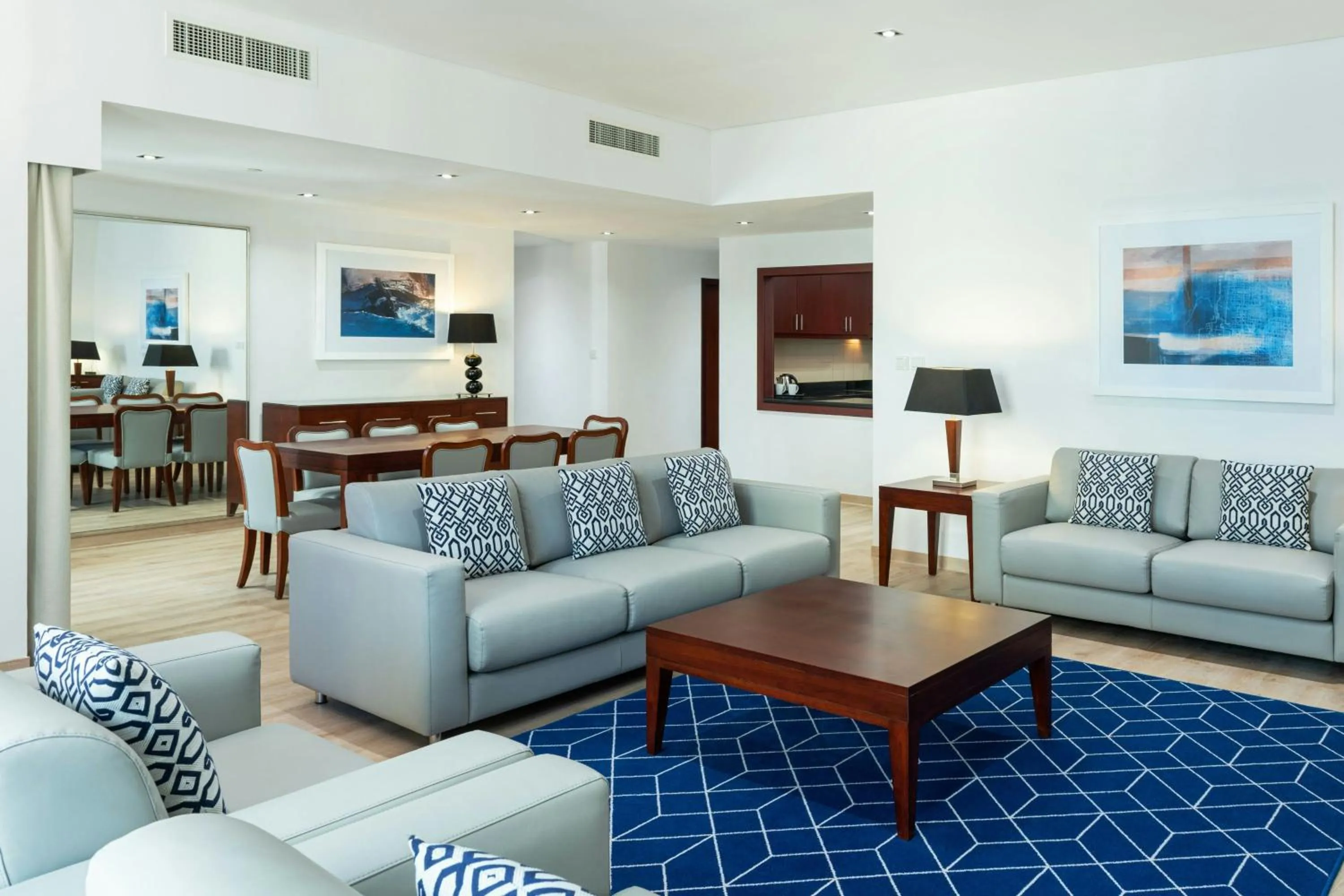 Living room in Sheraton The Walk, Dubai