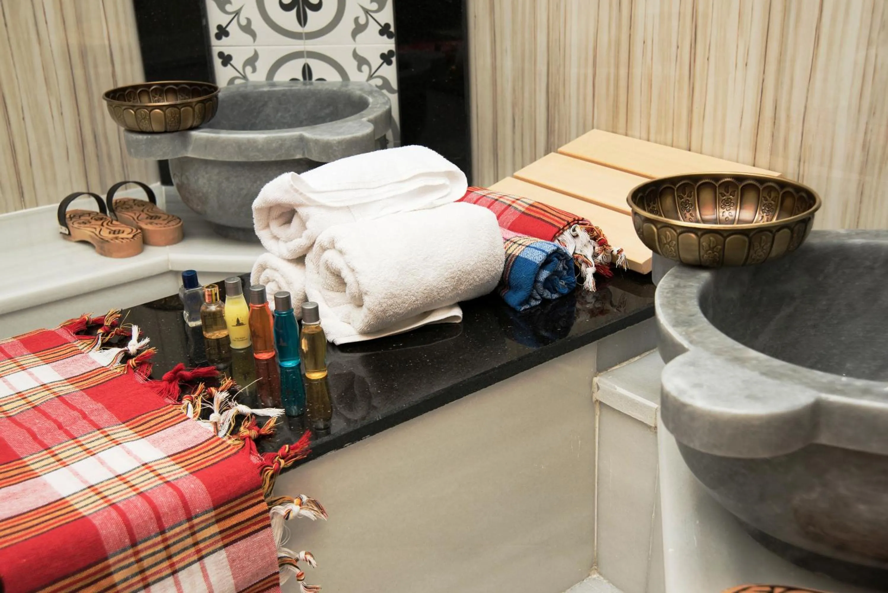 Sauna in Cube Suites