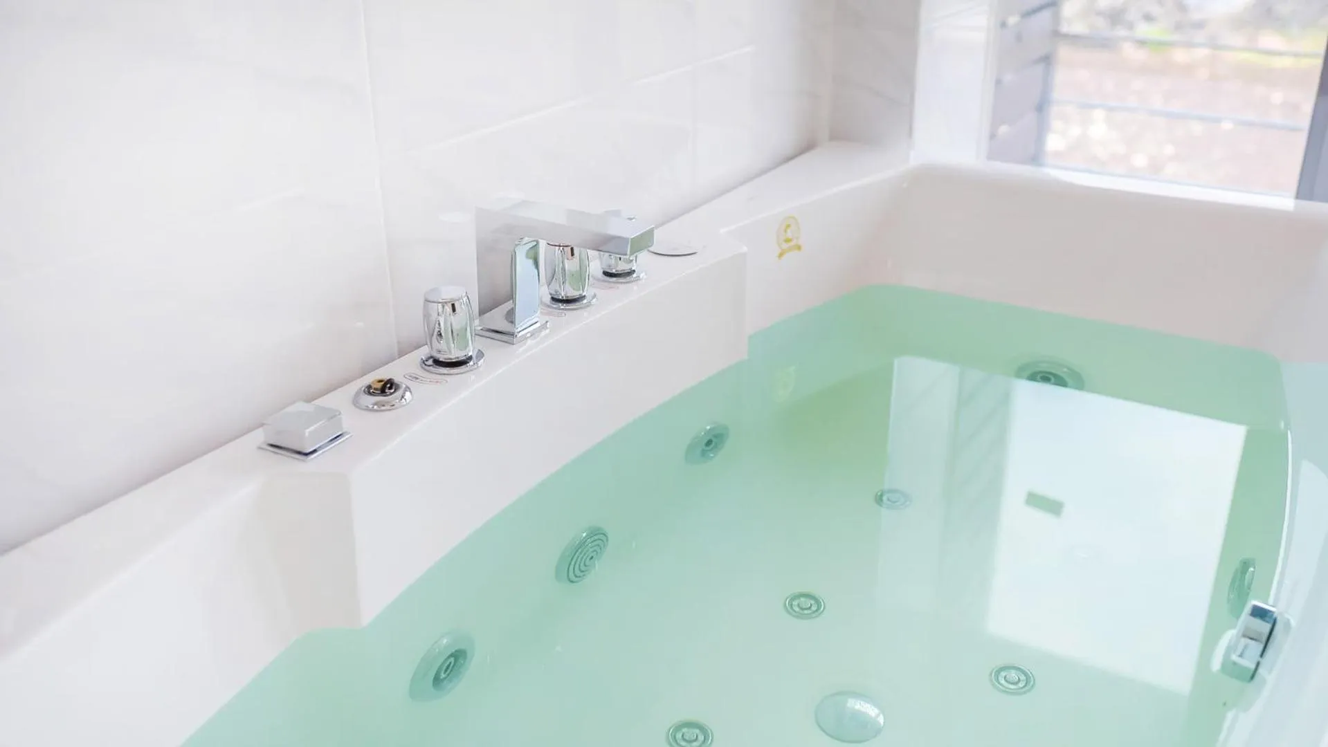 Bathroom in Castle Pool Resort