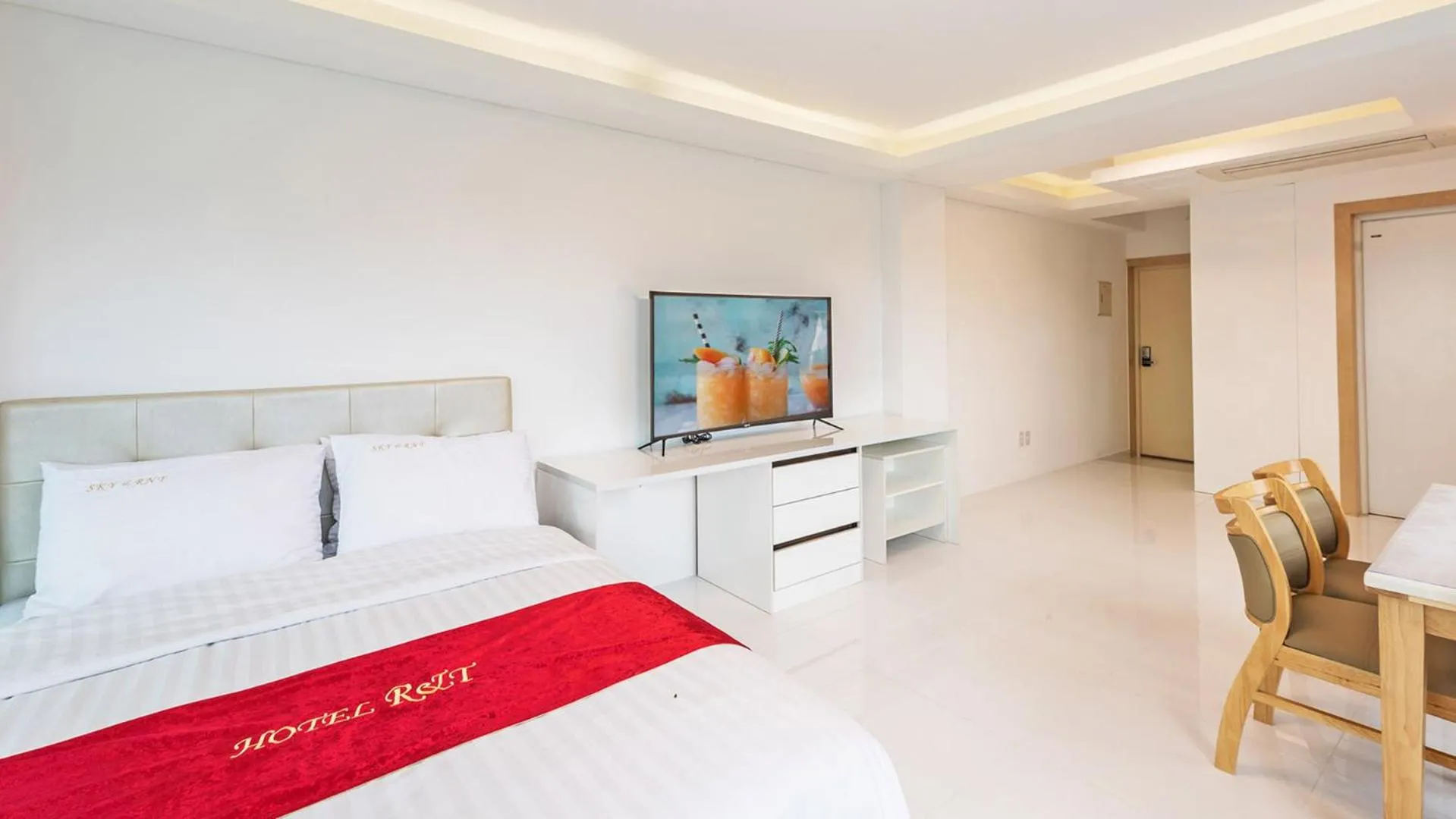 Bed in Castle Pool Resort