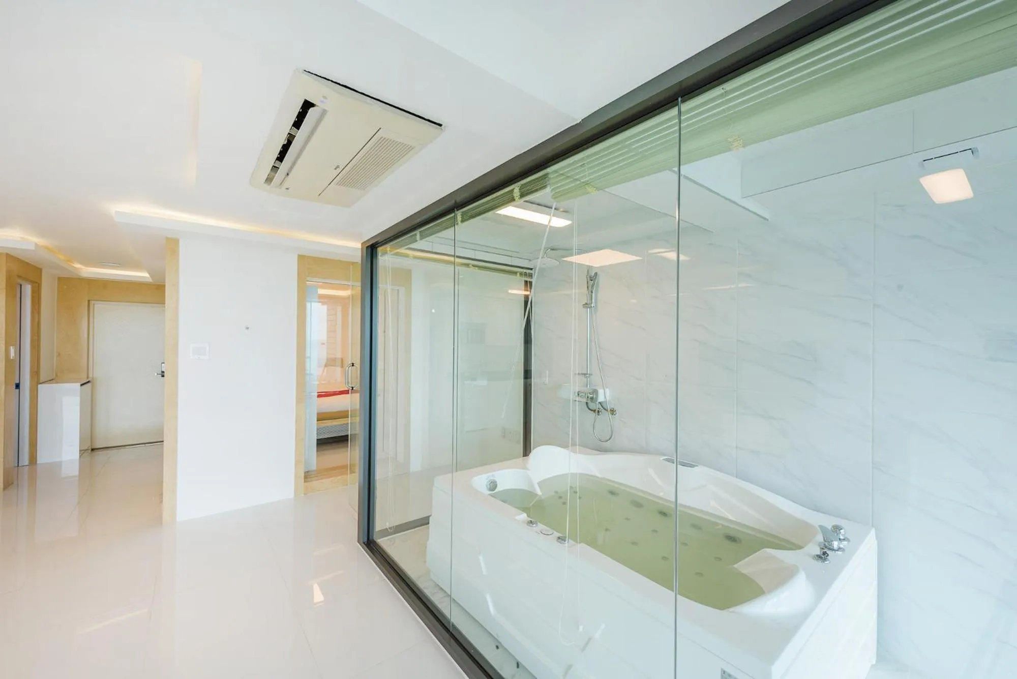 Bathroom in Castle Pool Resort