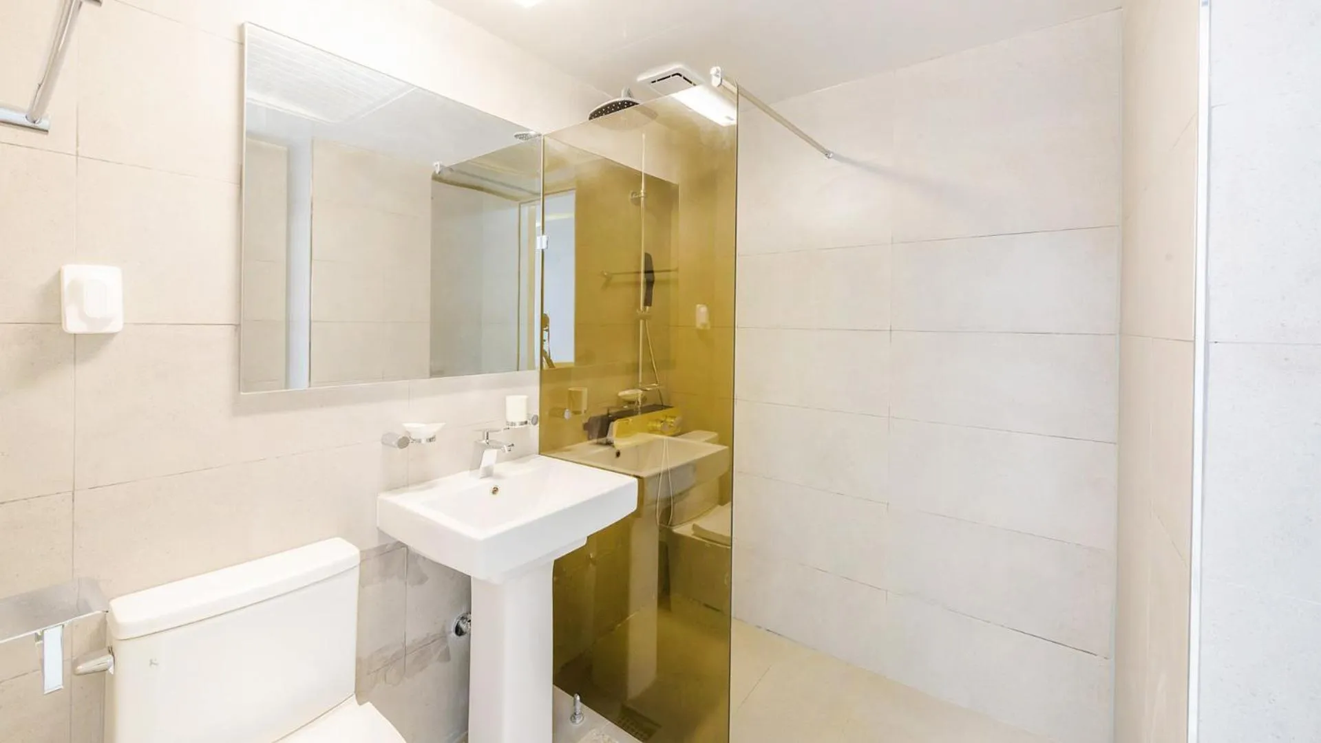 Bathroom in Castle Pool Resort