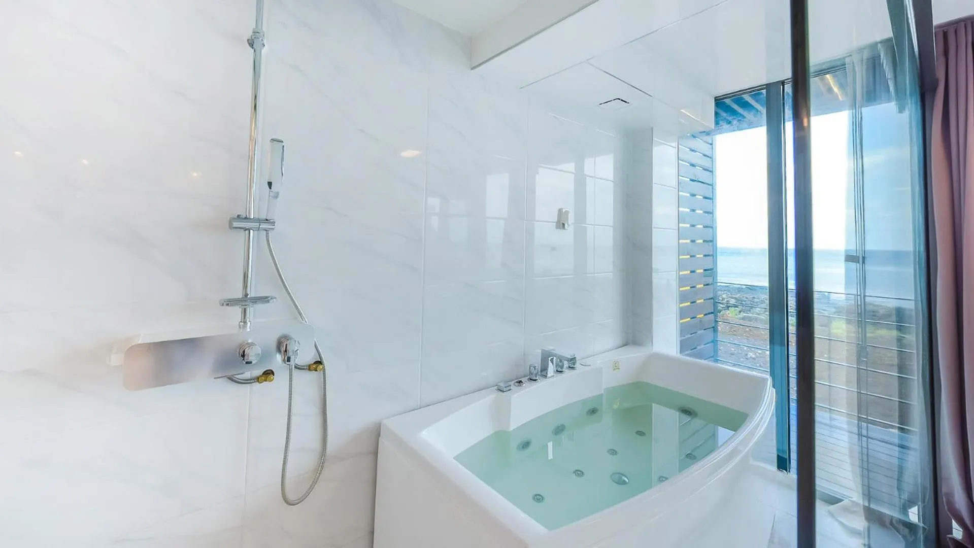 Bathroom in Castle Pool Resort