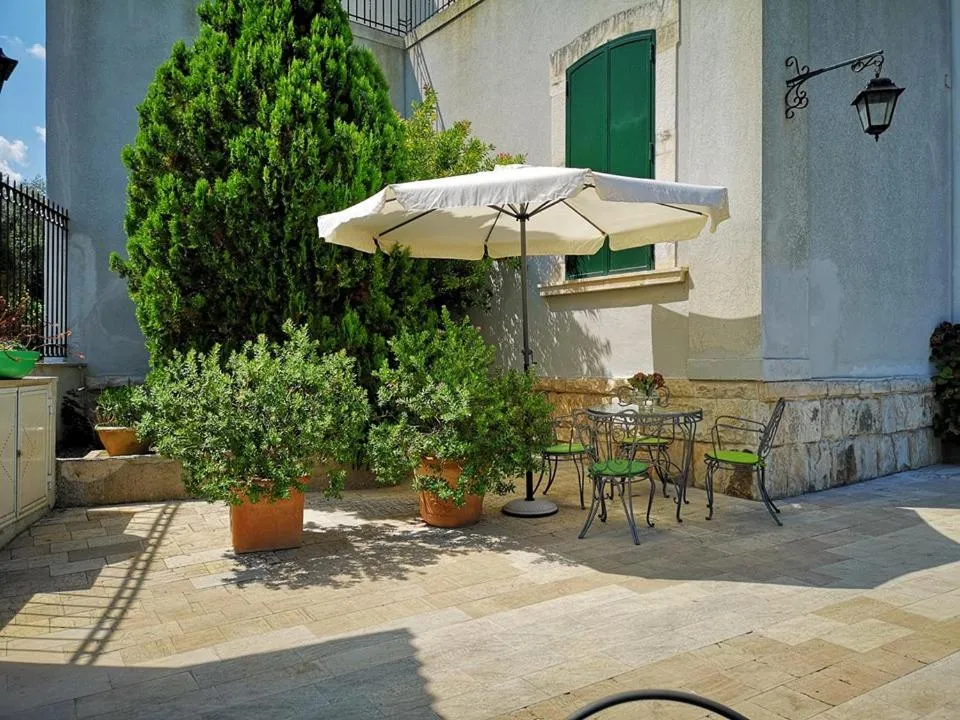 Garden in B&B villa Maria