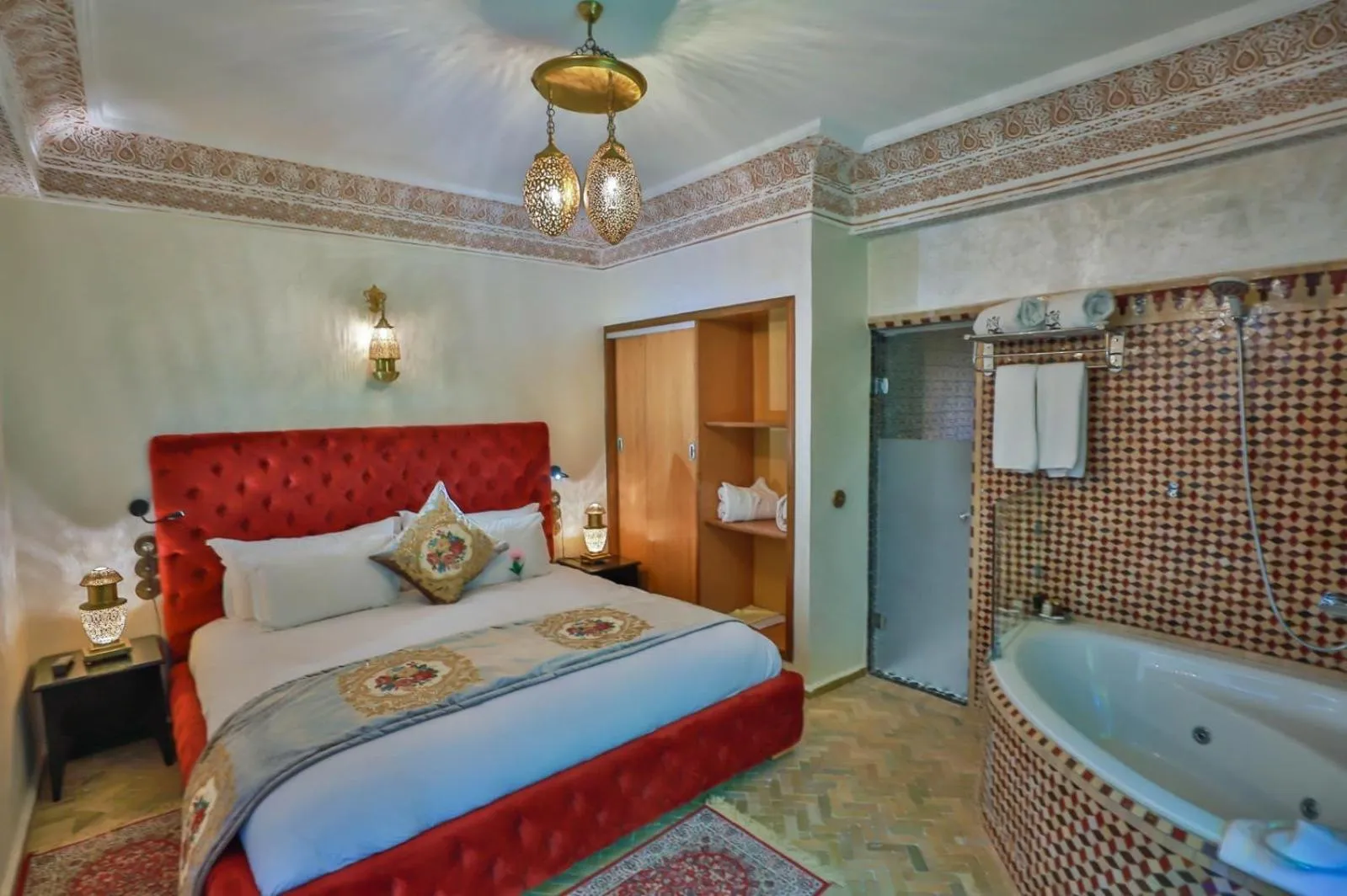 Bedroom, Bed in Palais Ommeyad Suites & Spa