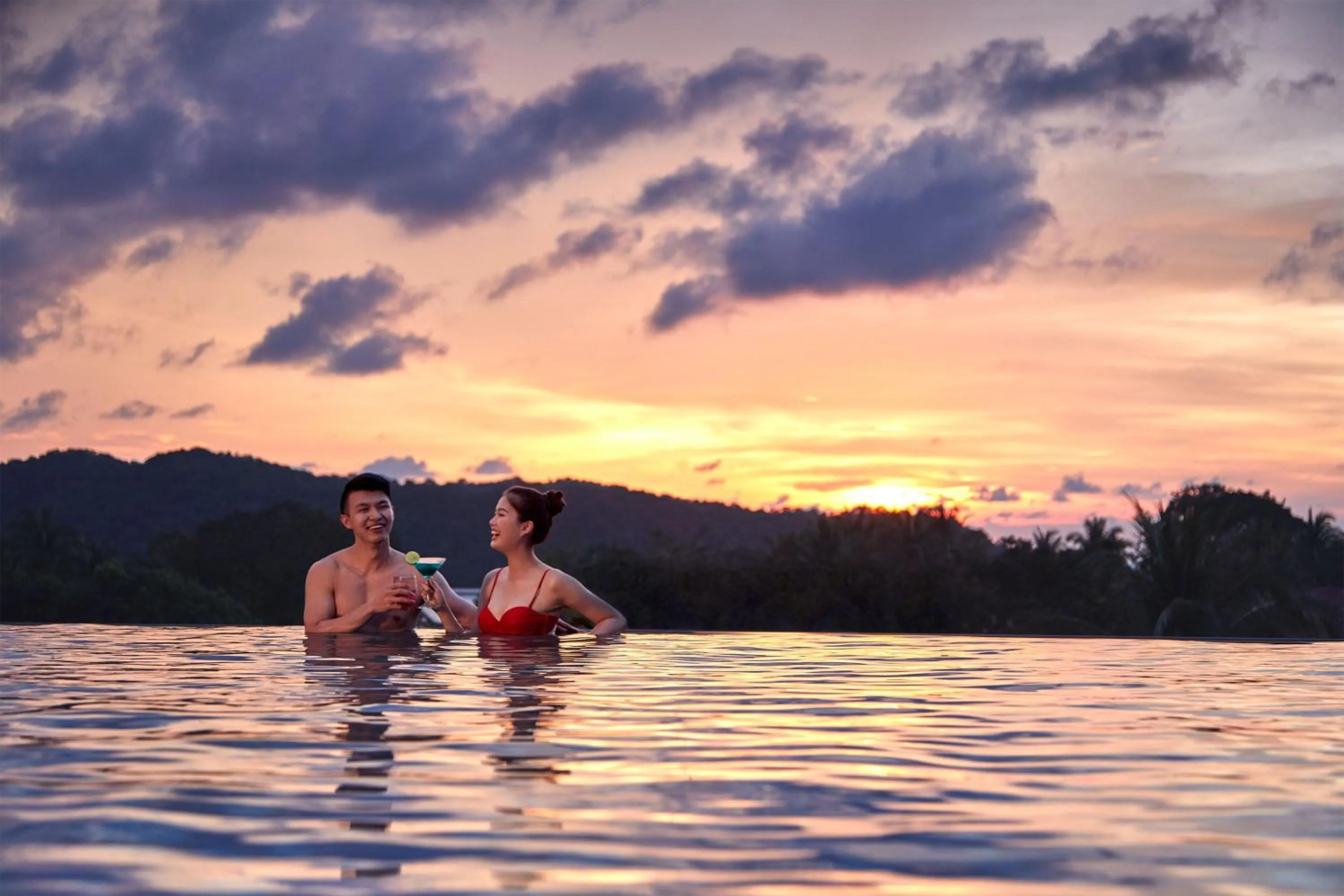 Swimming pool in Aloft Langkawi Pantai Tengah
