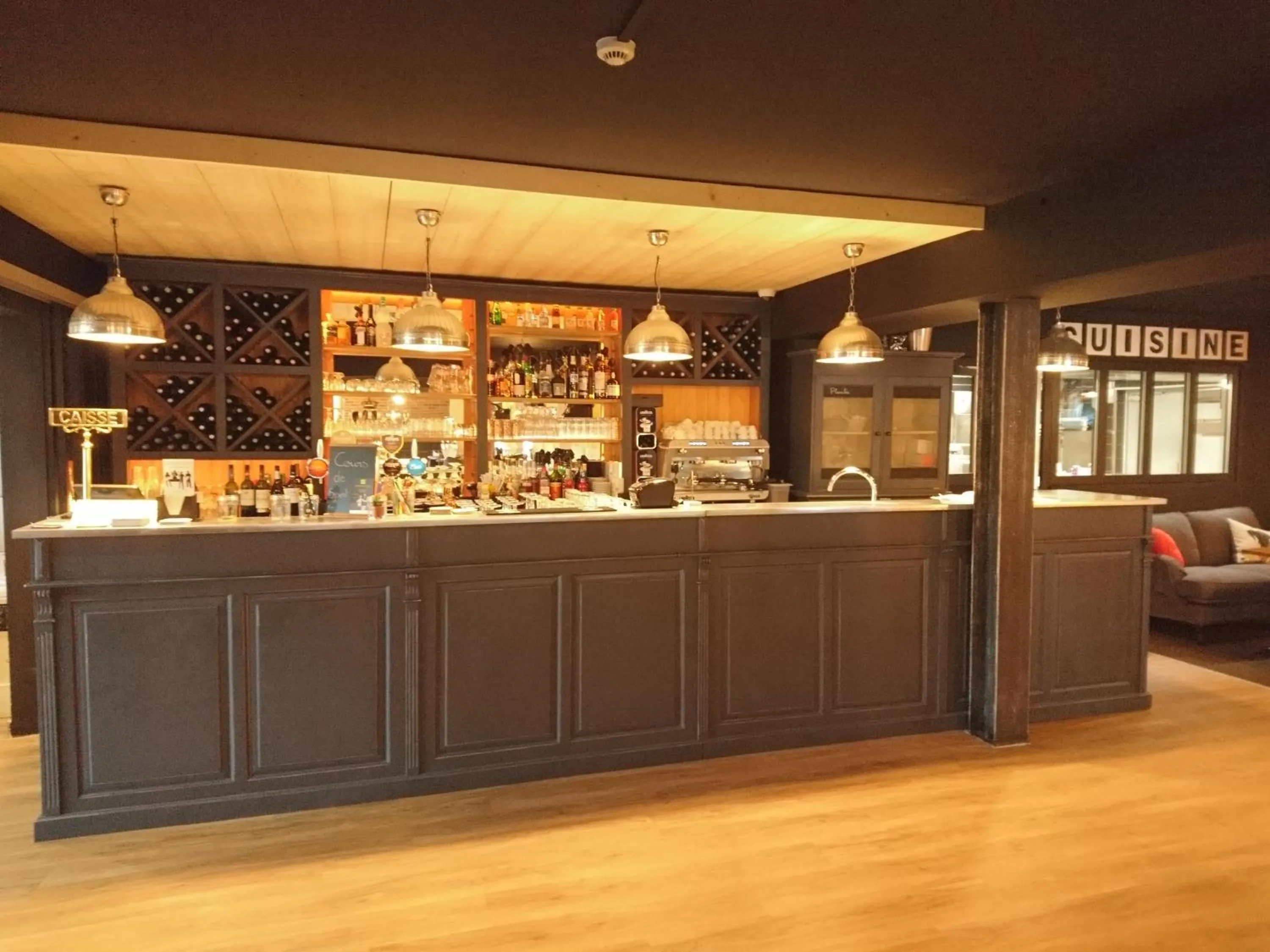 Lounge or bar in Clos De La Vaupalière - Rouen