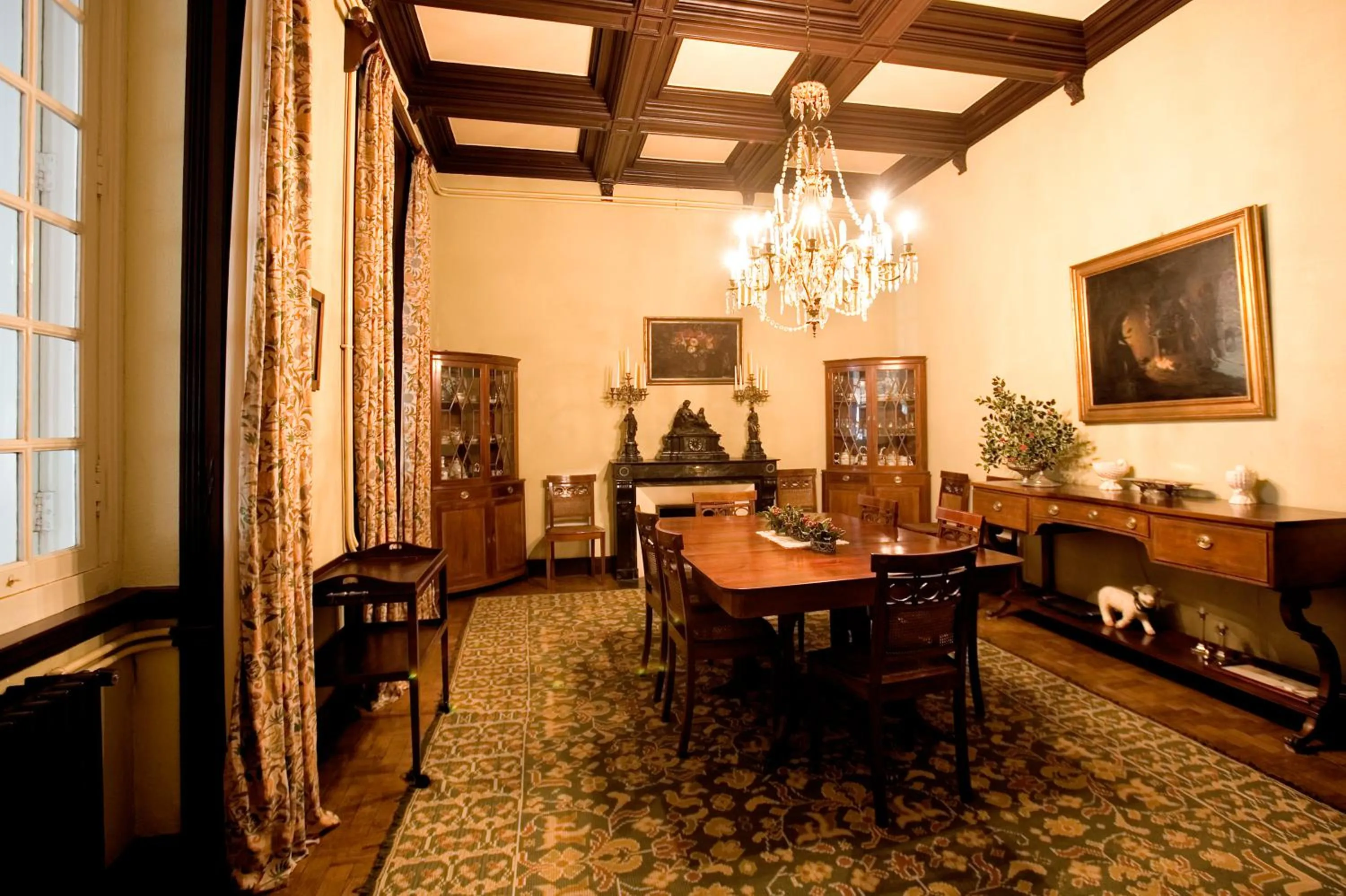 Dining area in Vila Duparchy