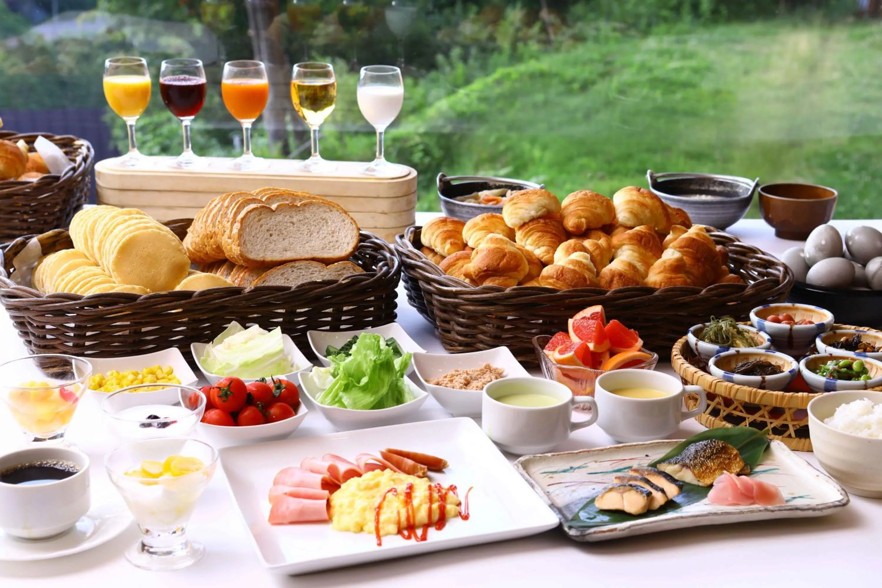 Food in Manza Onsen Nisshinkan