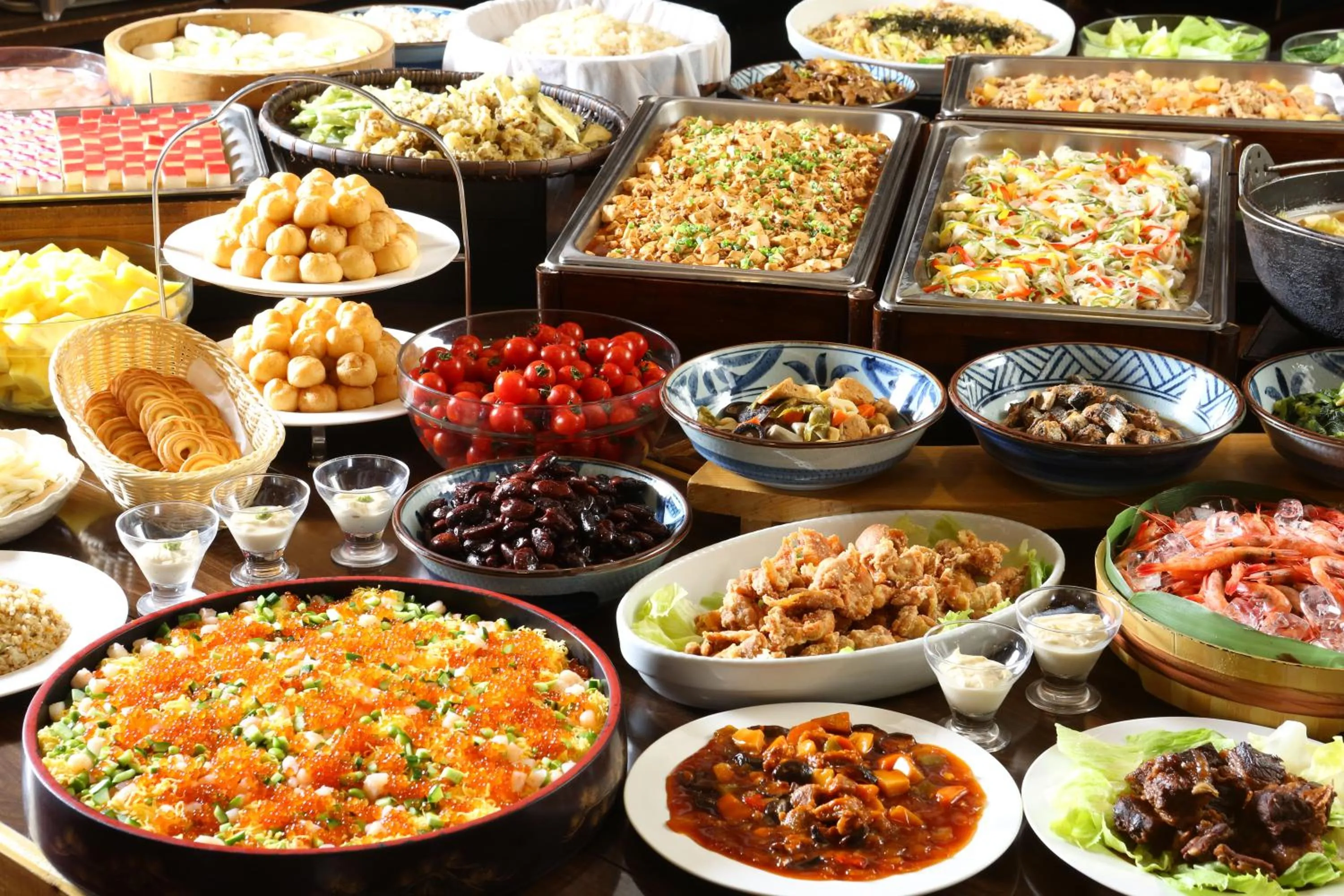 Food in Manza Onsen Nisshinkan