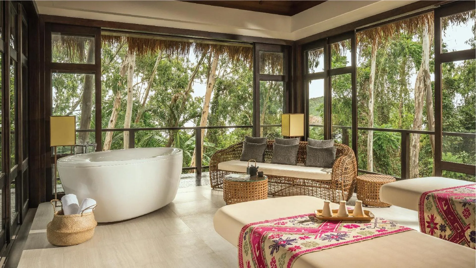 Hot Tub in Anantara Quy Nhon Villas